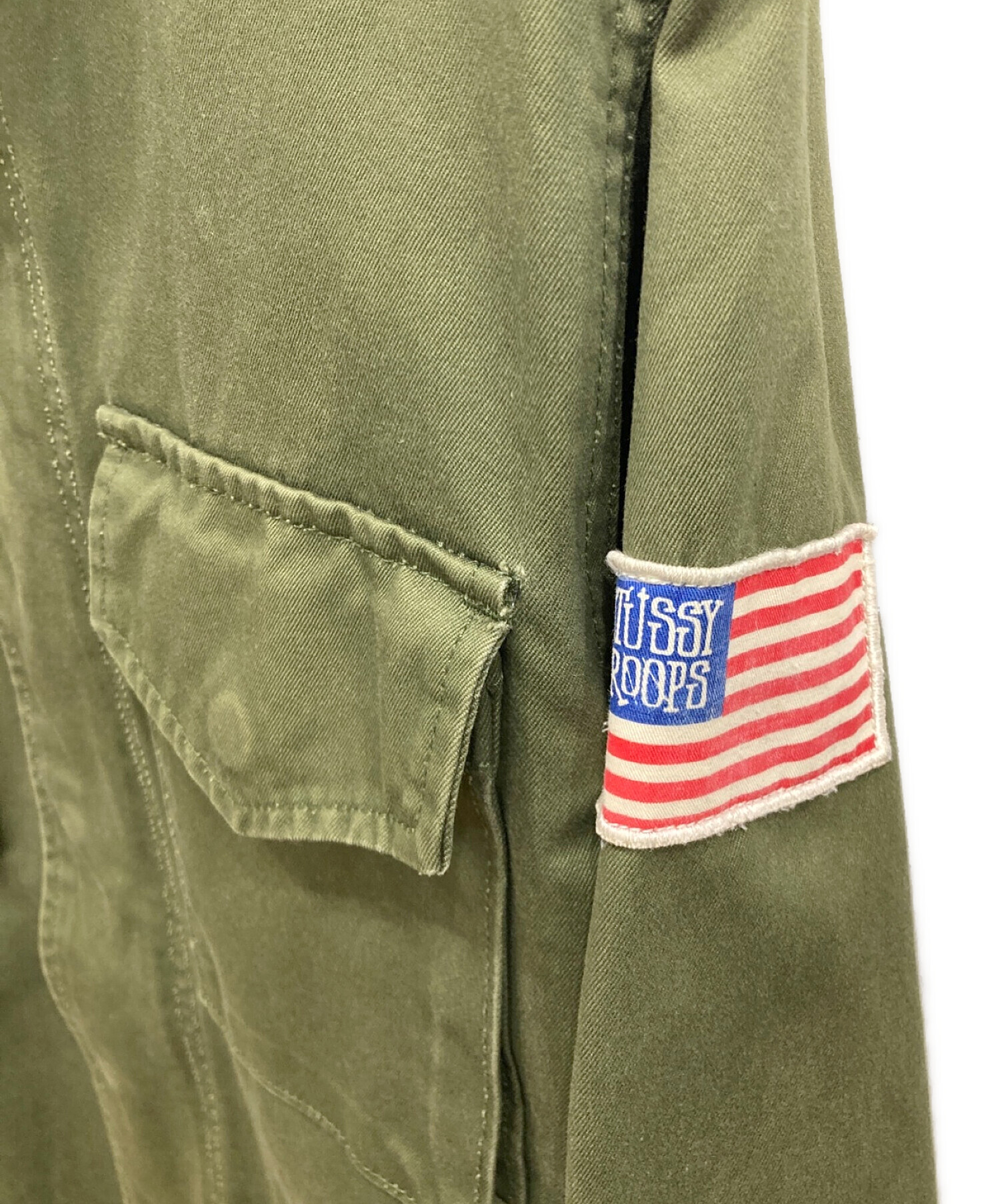 中古・古着通販】stussy (ステューシー) M65ジャケット ミリタリー