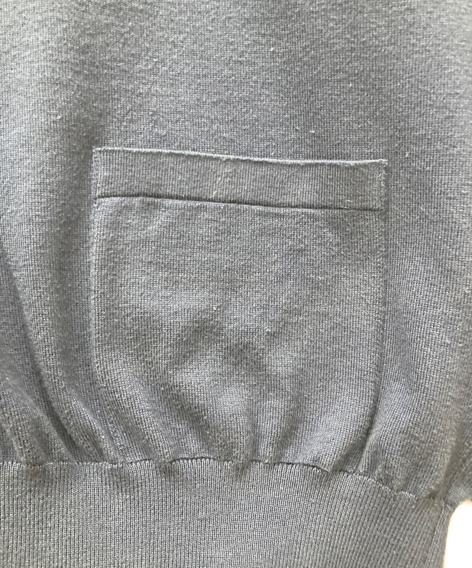 中古・古着通販】HERILL (ヘリル) Cotton Cardigan ネイビー サイズ:2 