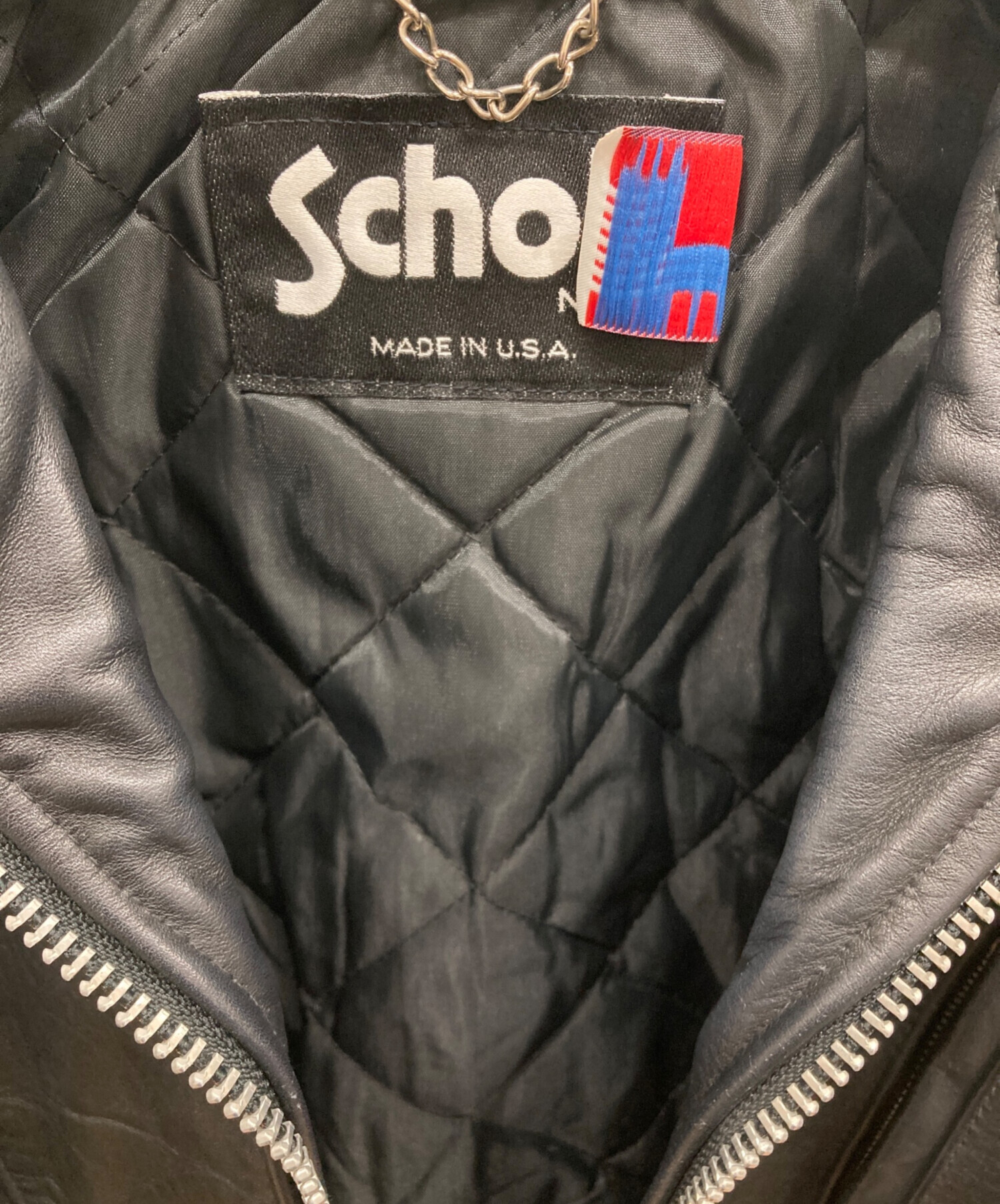 中古・古着通販】Schott (ショット) 182シングルライダースジャケット