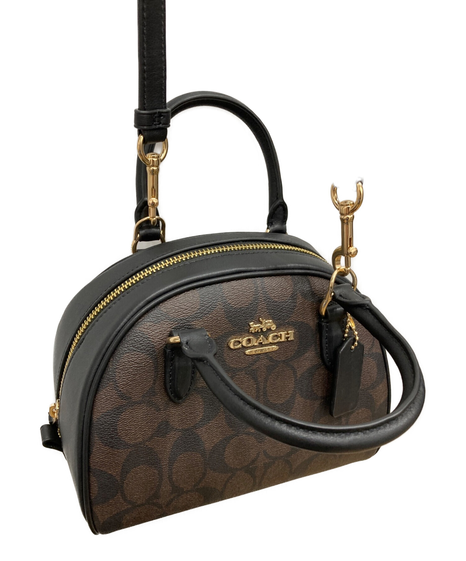 COACH コーチ　シドニー サッチェル ショルダーバッグ 未使用 保管品 COACH - 新品 コーチ COACH ショルダーバッグ シドニーサッチェル
