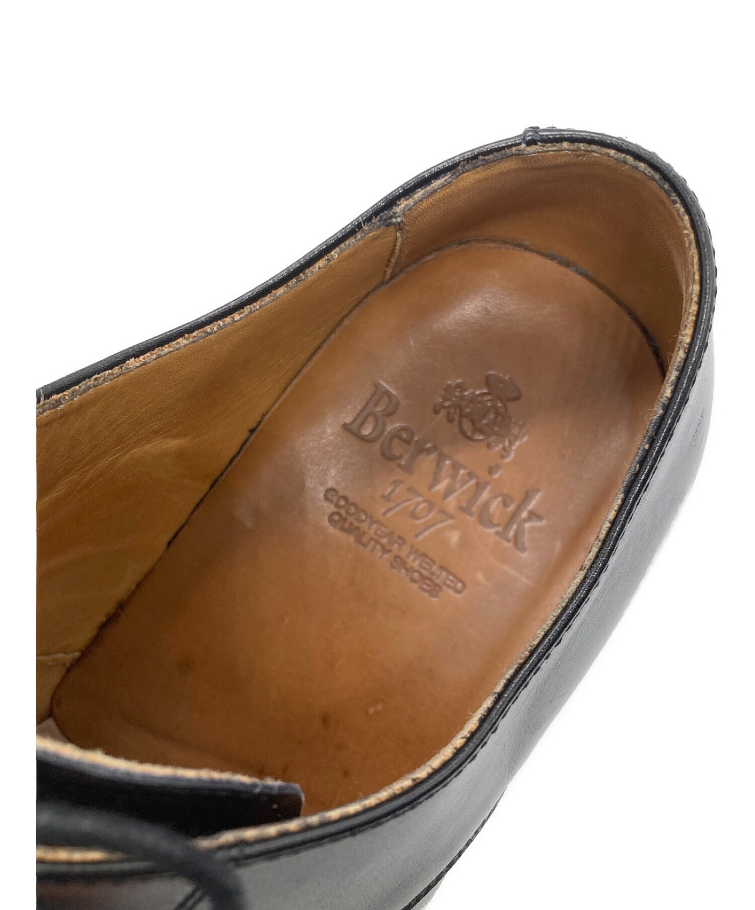 中古・古着通販】berwick (バーウィック) Uチップレザーシューズ