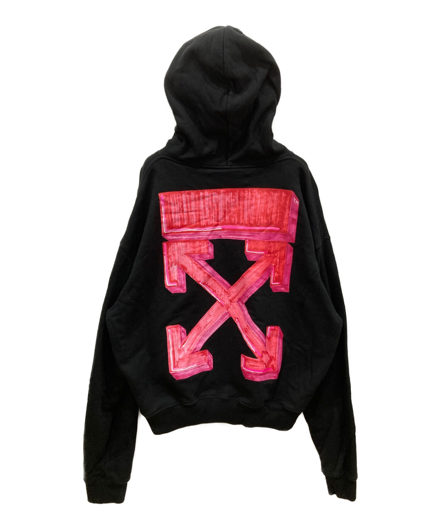 中古・古着通販】OFFWHITE (オフホワイト) MARKER OVER HOODIE 