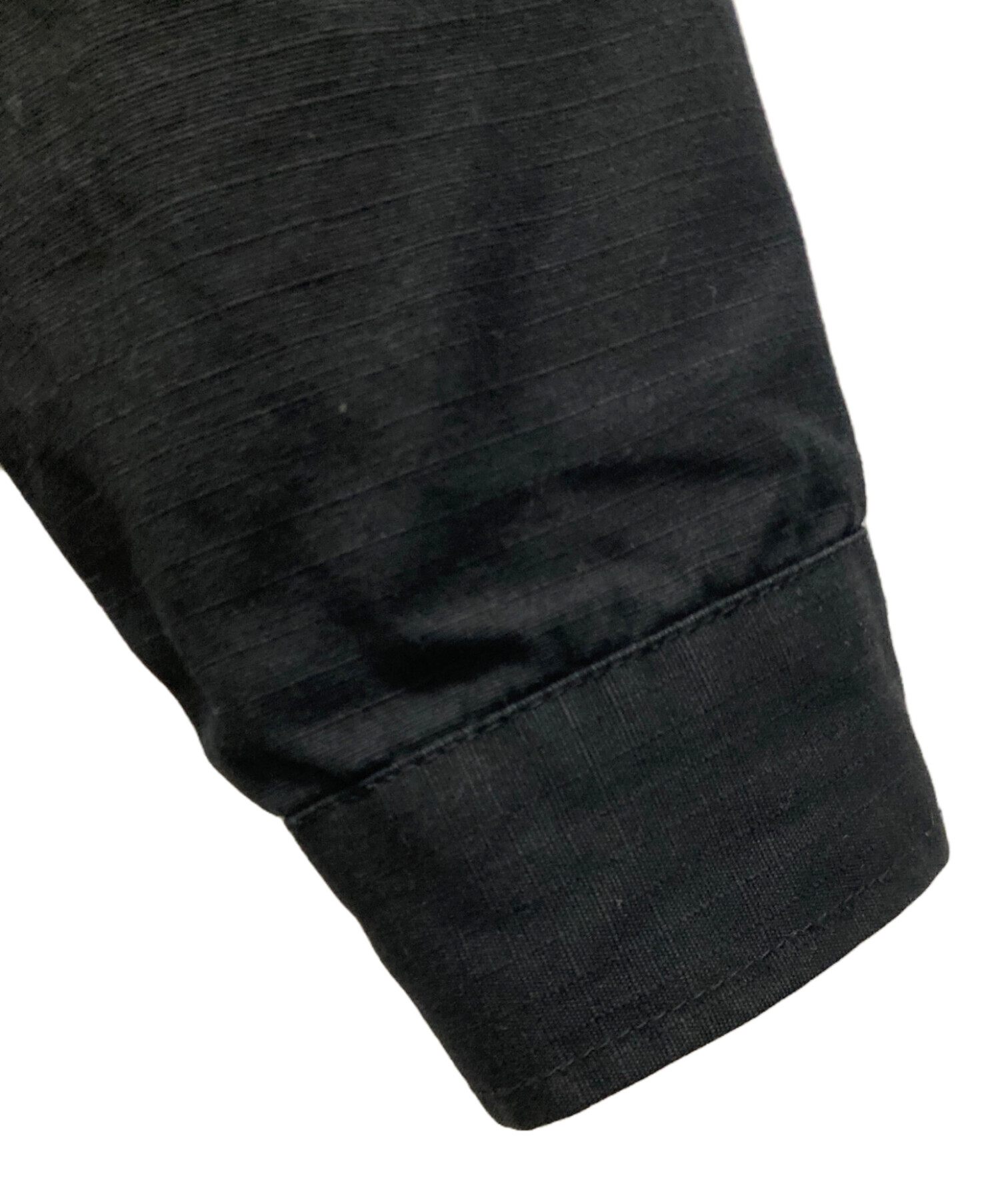 中古・古着通販】HUF (ハフ) DBC OMBRE ZIP SHIRT ブラック サイズ:S 