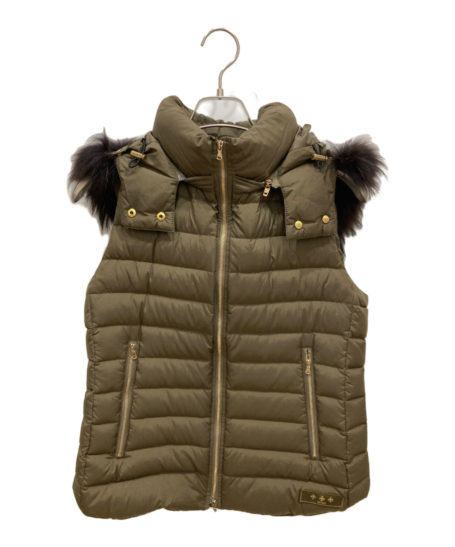 中古・古着通販】TATRAS (タトラス) ORSIERA ダウンベスト カーキ