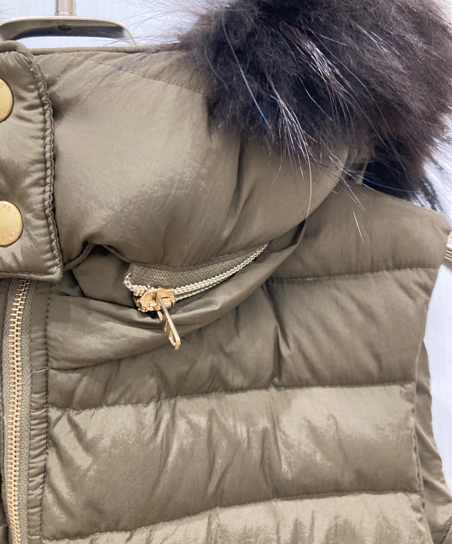 中古・古着通販】TATRAS (タトラス) ORSIERA ダウンベスト カーキ