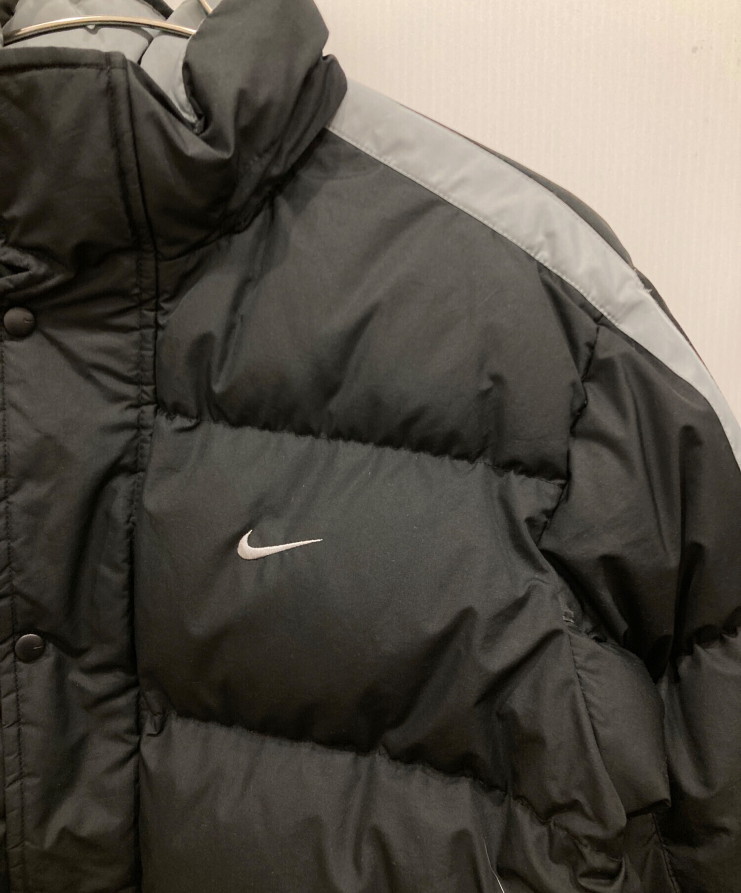 中古・古着通販】NIKE (ナイキ) 00'sダウンジャケット ブラック