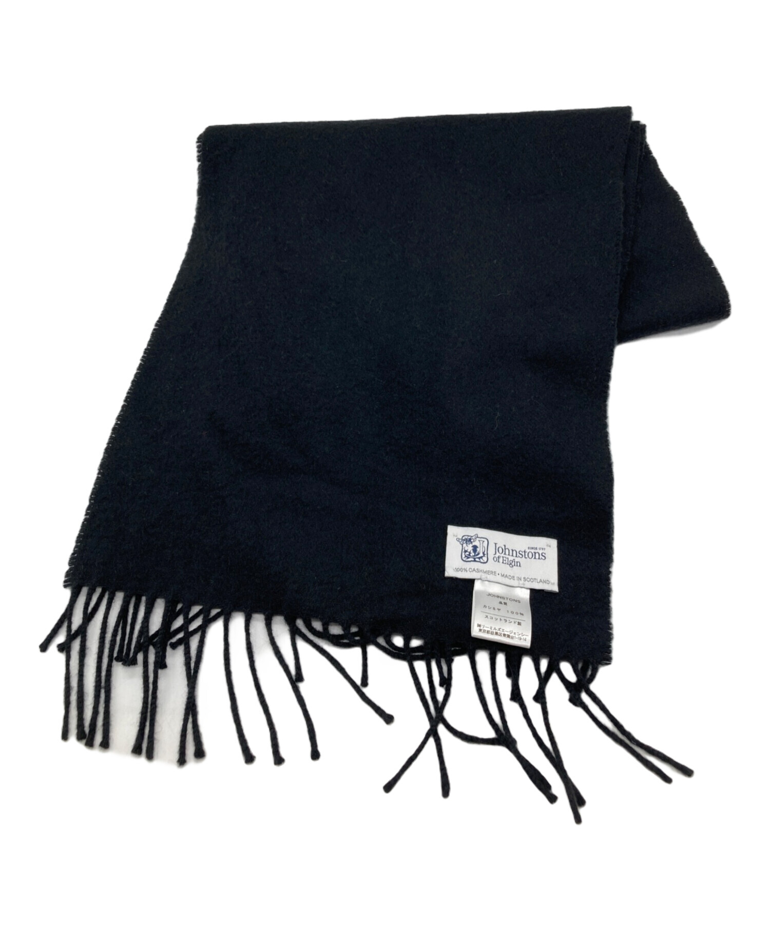 SALE‼️ Ron Herman カシミヤ100% マフラー　ネイビー　ストール SALE‼️ Ron Herman カシミヤ100% マフラー ネイビー ストール 楽天