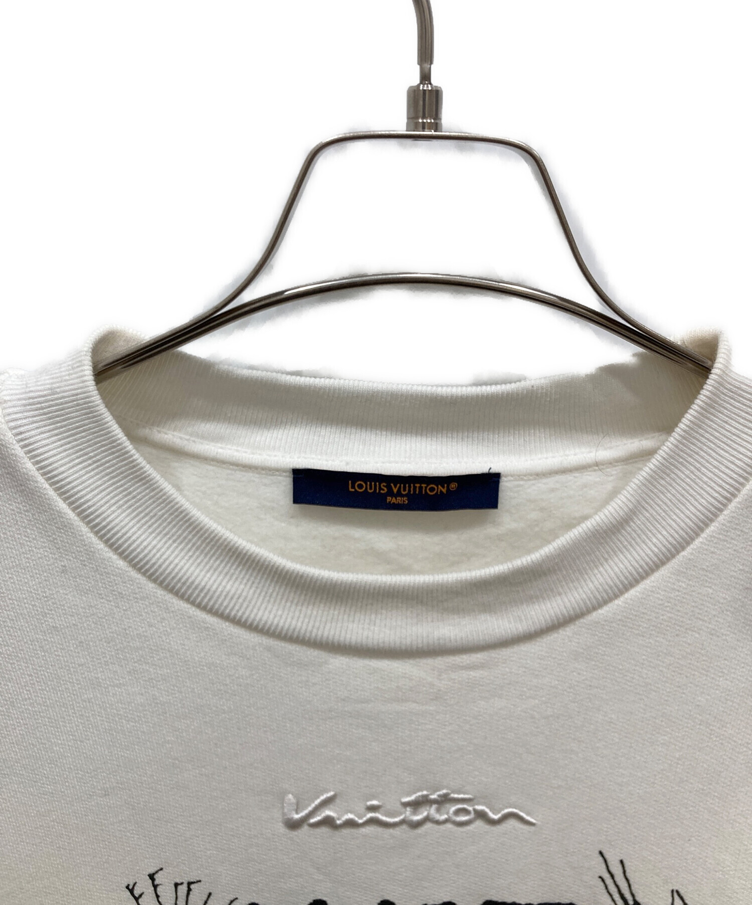 中古・古着通販】LOUIS VUITTON (ルイ ヴィトン) ロゴ刺繍コットン 中古・古着通販】LOUIS VUITTON (ルイ ヴィトン) ロゴ刺繍コットン