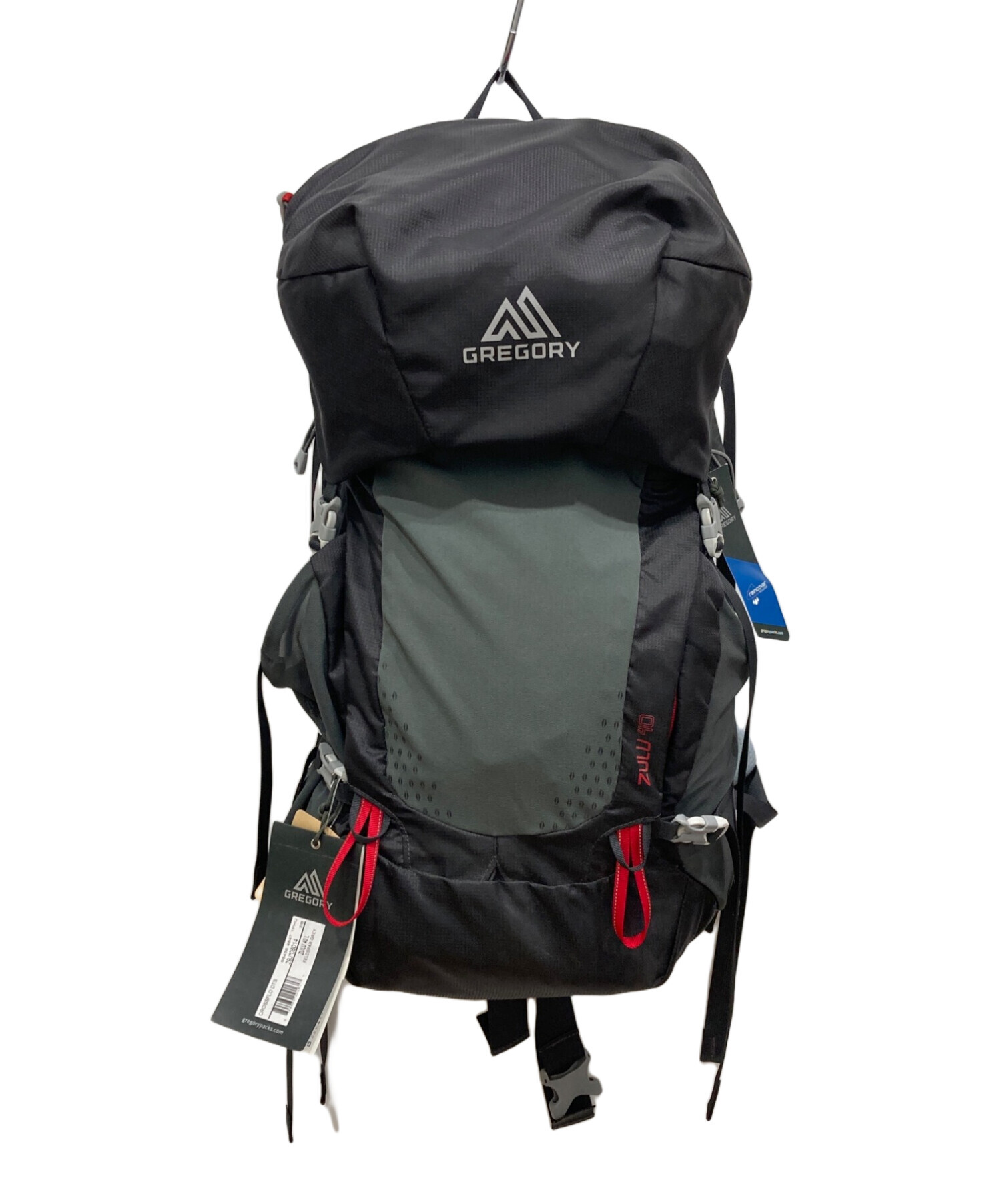 中古・古着通販】GREGORY (グレゴリー) ズール40 ブラック 未 中古・古着通販】GREGORY (グレゴリー) ズール40 ブラック 未