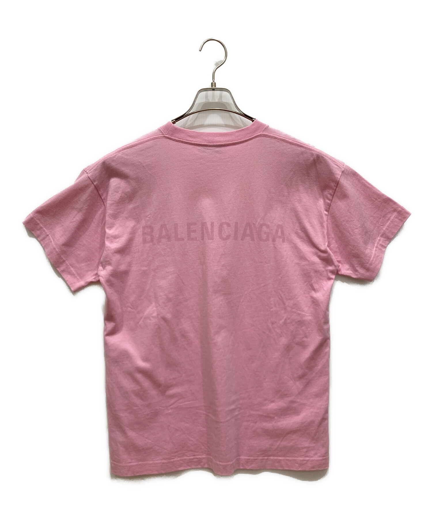中古・古着通販】BALENCIAGA (バレンシアガ) ラージフィット ロゴ 半袖 