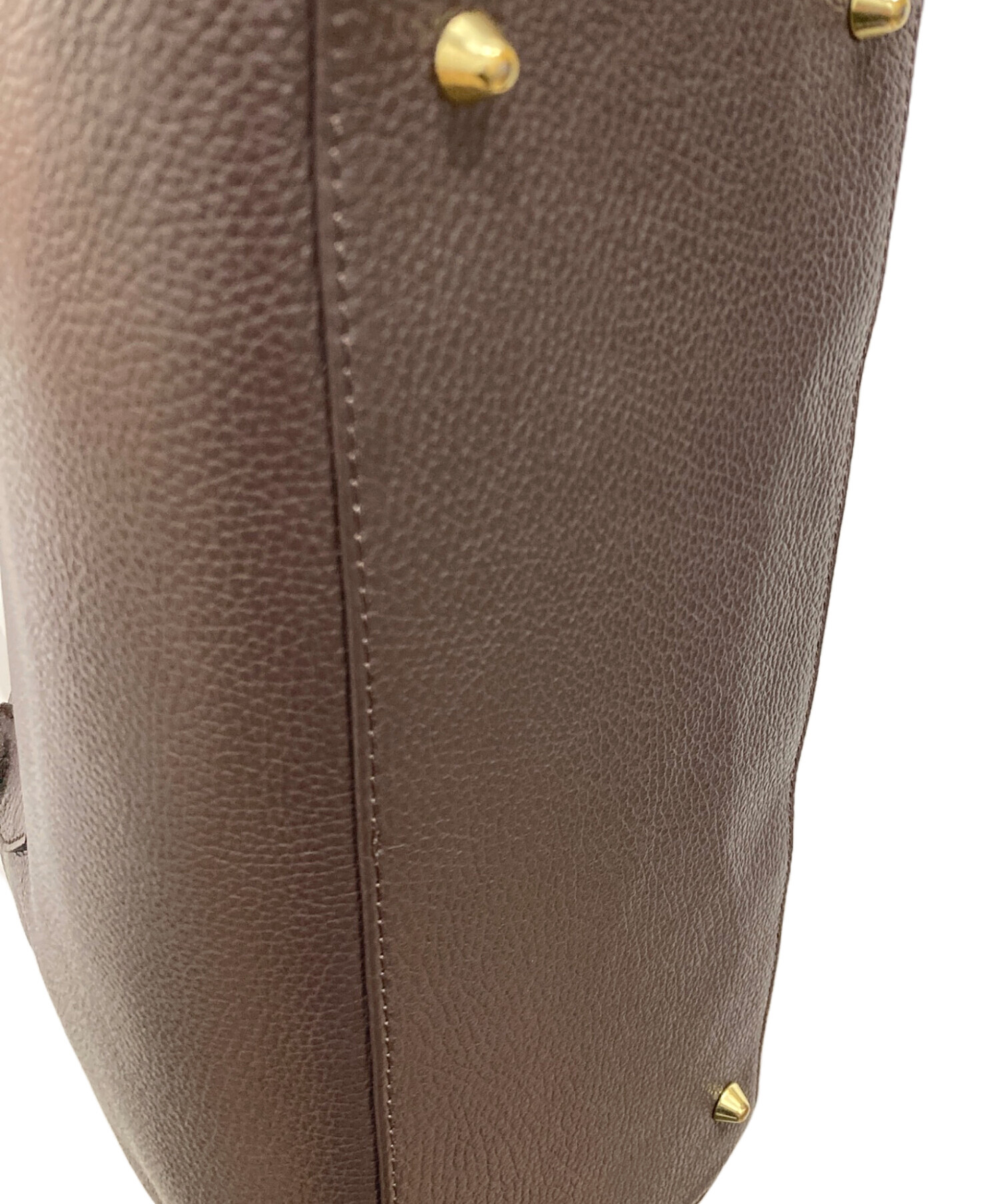 中古・古着通販】AULENTTI (オウレンティ) ひねりベルトレザートート