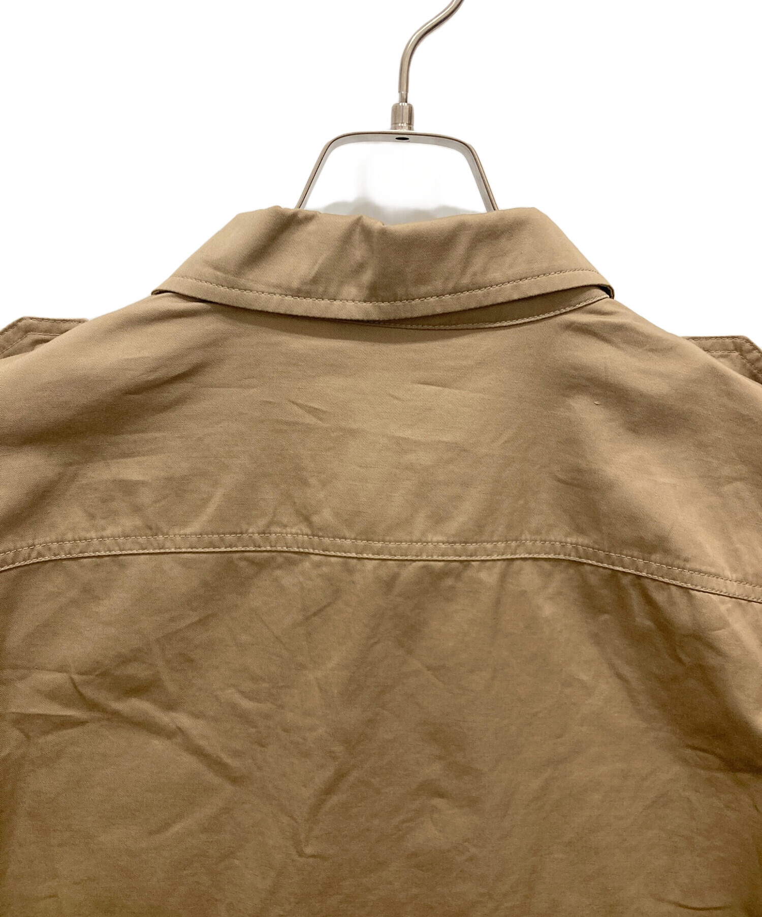 中古・古着通販】CELINE (セリーヌ) 23SS Velcro cotton linen shirt 