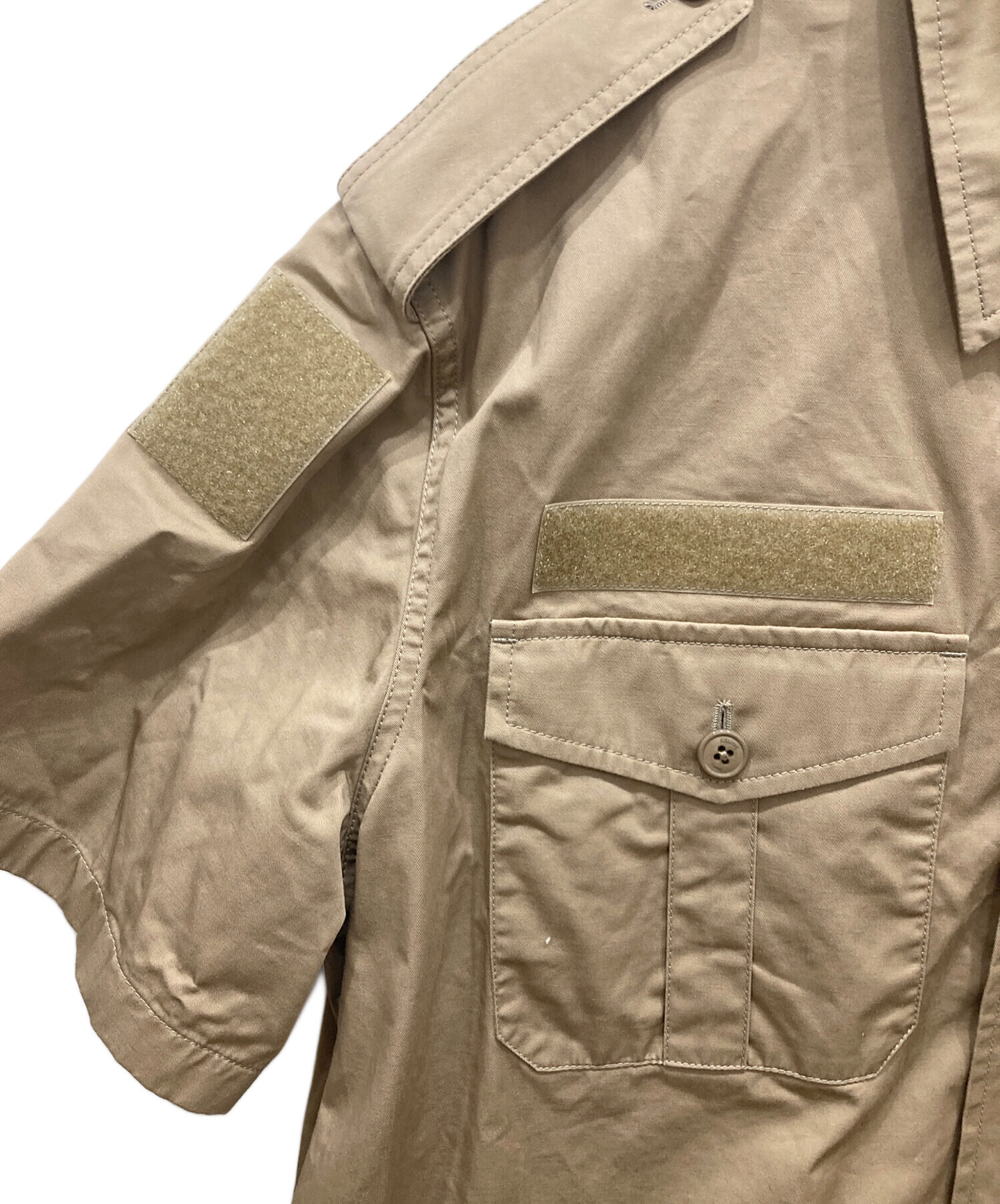 中古・古着通販】CELINE (セリーヌ) 23SS Velcro cotton linen shirt