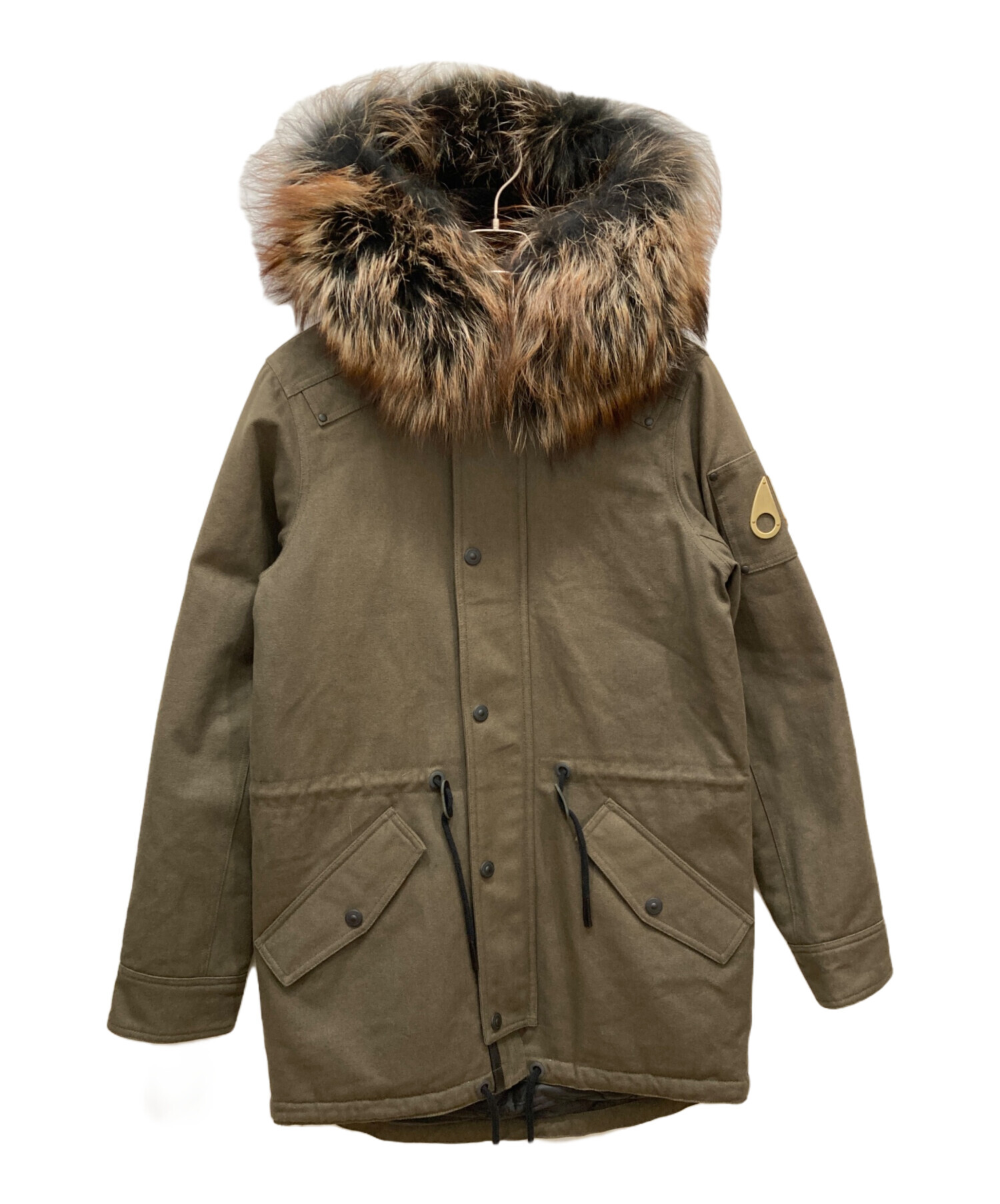 中古・古着通販】moose knuckles (ムースナックルズ) キャンバスダウン 