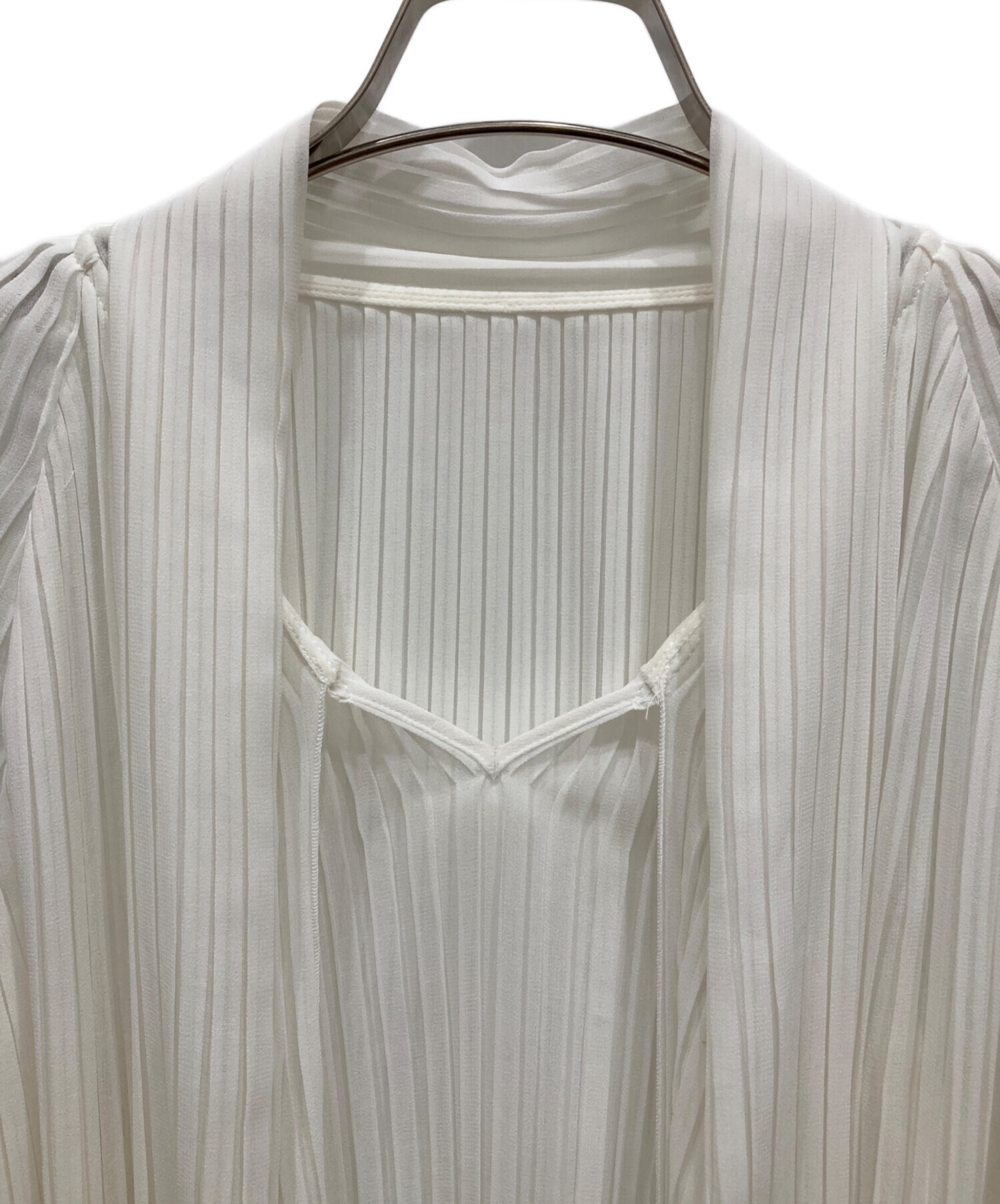 中古・古着通販】BALLSEY (ボールジィ) ポリエステルシフォンプリーツ