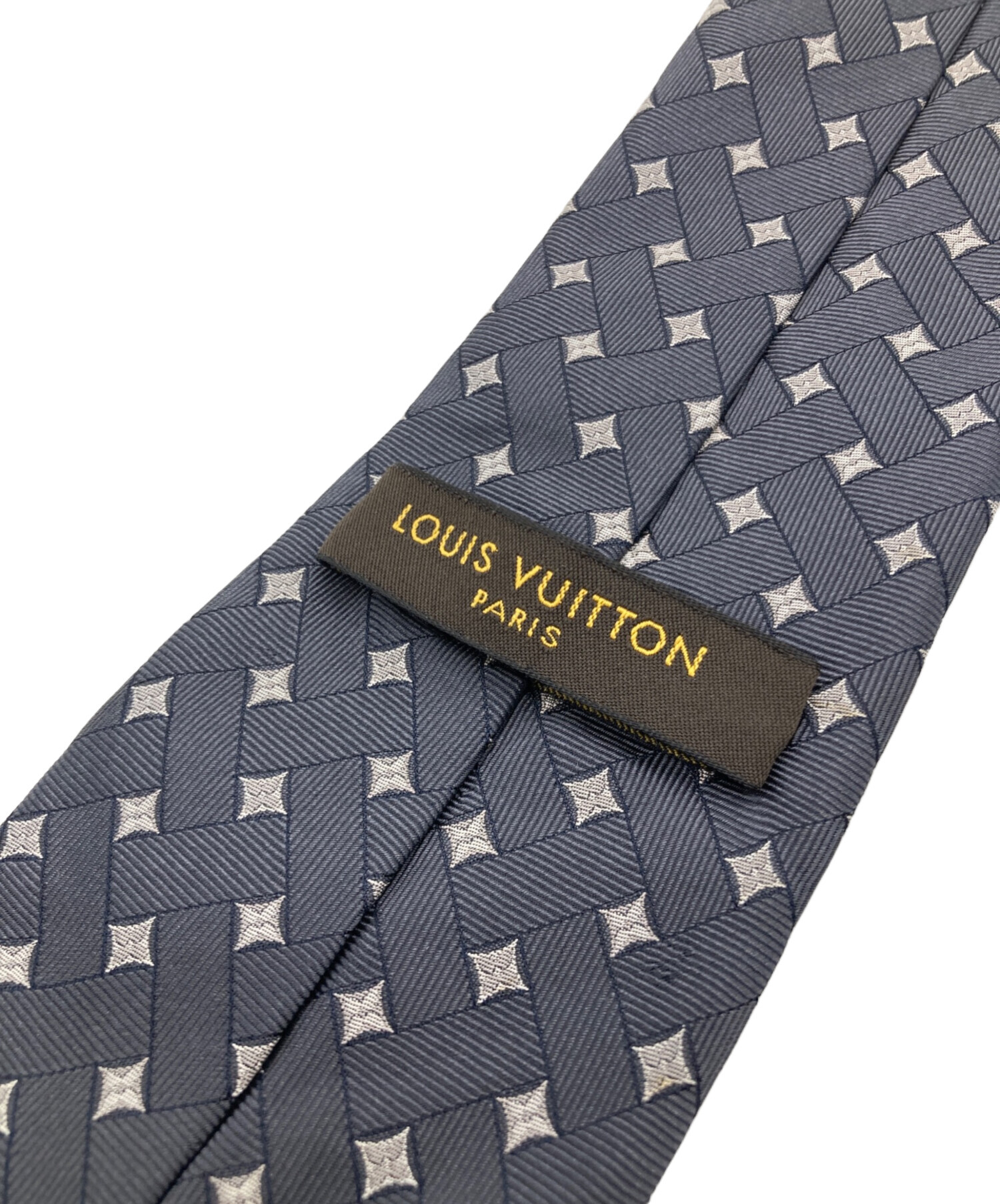 Zero  LOUIS VUITTON ネイビーシルクネクタイ 中古・古着通販】LOUIS VUITTON (ルイ ヴィトン) シルクネクタイ