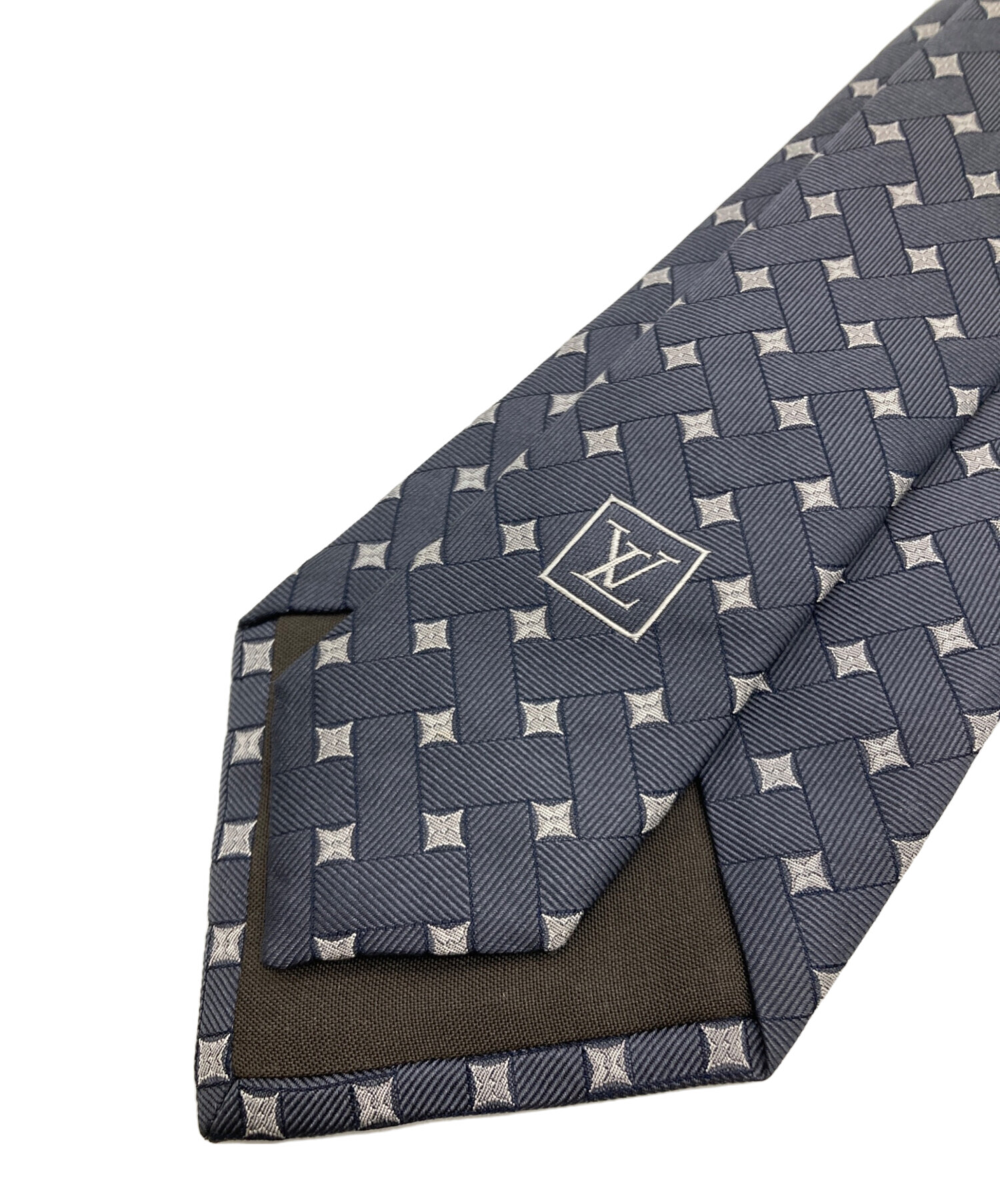 すけのお品物LOUIS VUITTON ネクタイ シルク濃紺(秋冬用 ) すけのお品物LOUIS VUITTON ネクタイ シルク濃紺(秋冬用 ) LOUIS