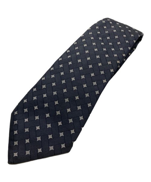 LOUIS VUITTON ネイビー シルクネクタイ　ヴィトン　新品 中古・古着通販】LOUIS VUITTON (ルイ ヴィトン) シルクネクタイ