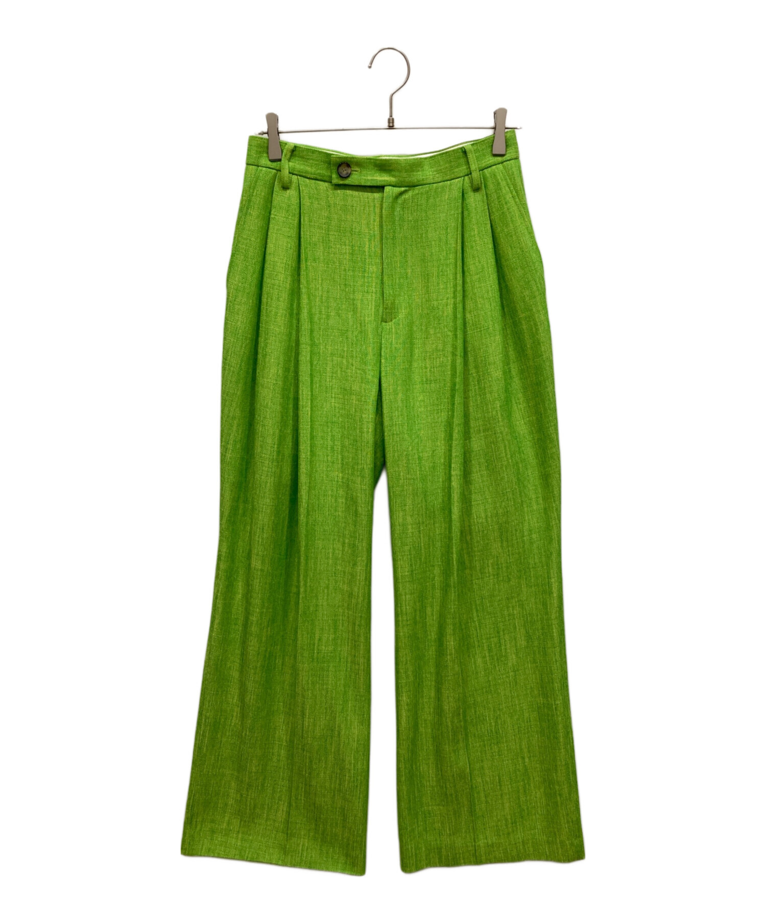 中古・古着通販】IRENE (アイレネ) Mix Color Fabric Trousers 中古・古着通販】IRENE (アイレネ) Mix Color Fabric Trousers