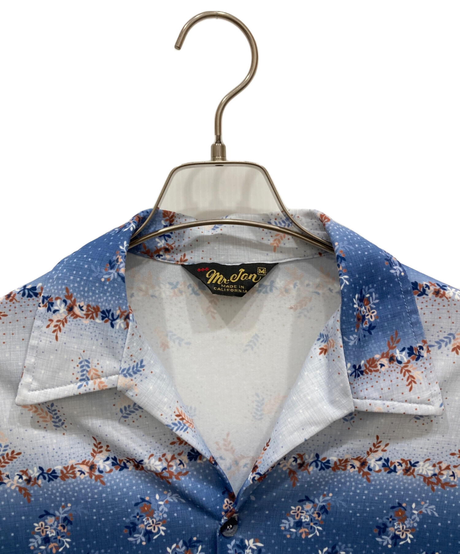 中古・古着通販】mr.jan (エム.ジェーエーエヌ) 70s 柄シャツ 中古・古着通販】mr.jan (エム.ジェーエーエヌ) 70s 柄シャツ