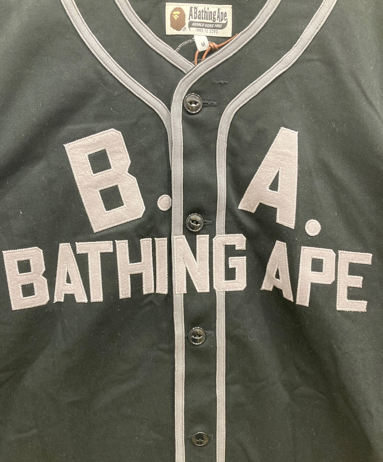 A BATHING APE エイプ　ベースボールシャツ 中古・古着通販】A BATHING APE (アベイシングエイプ) ベース