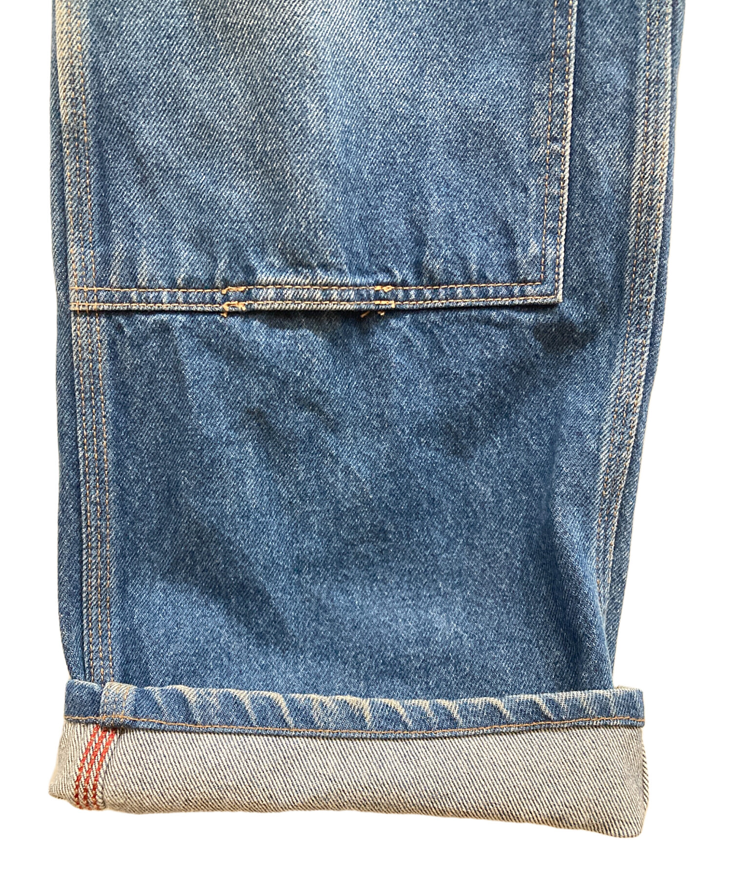 中古・古着通販】CarHartt (カーハート) ダブルニーデニムパンツ