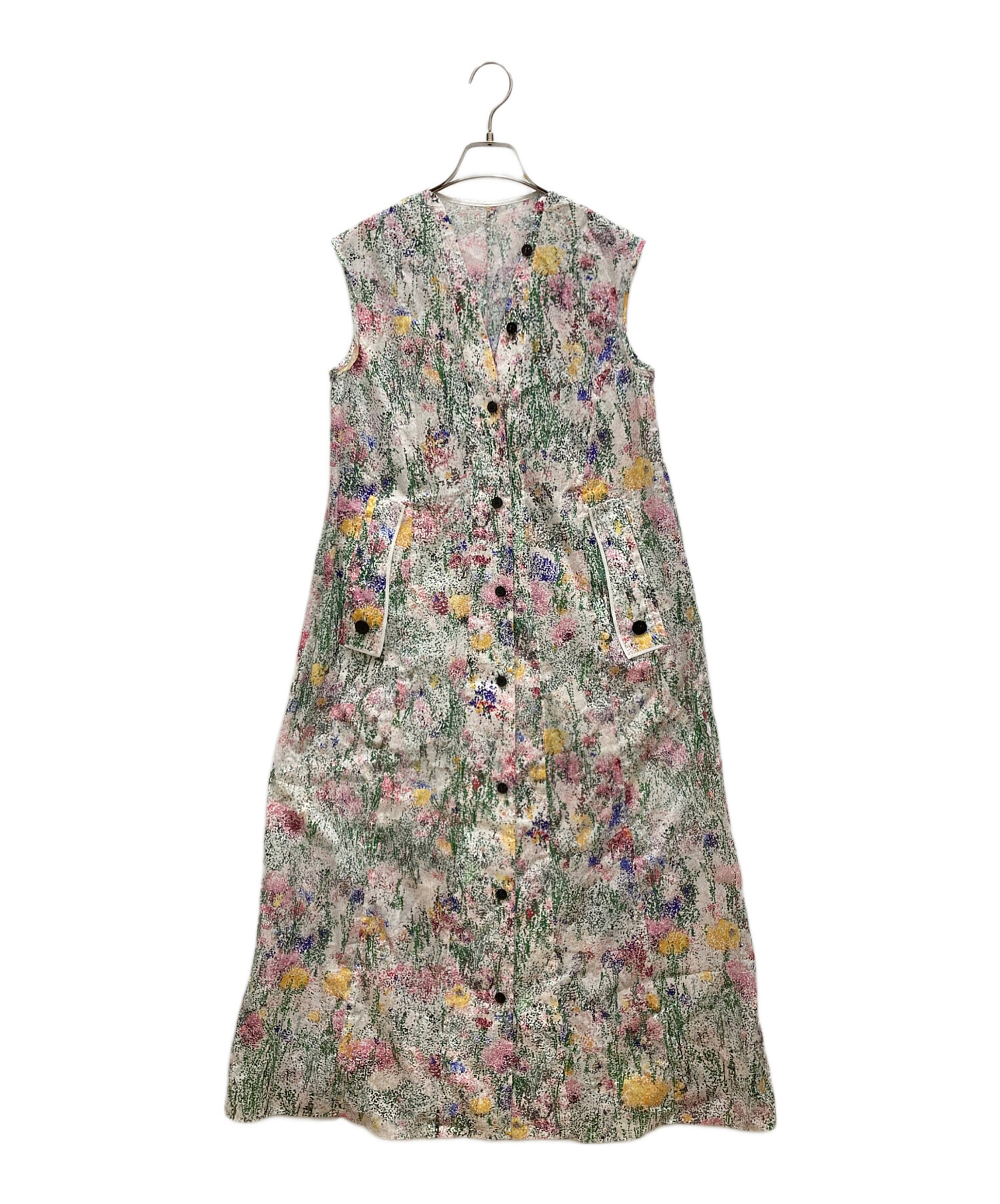 中古・古着通販】AKIRA NAKA (アキラナカ) Pointillism dress WH 