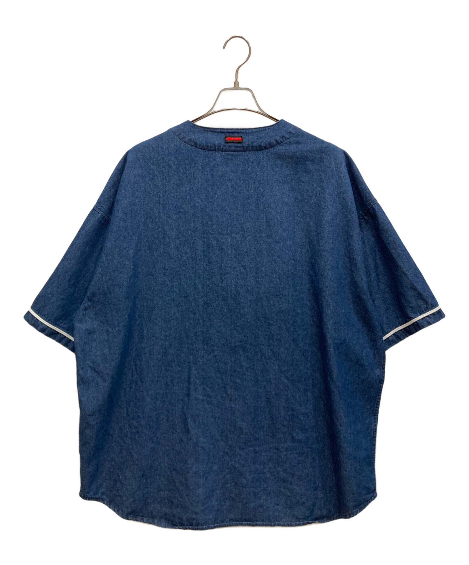 中古・古着通販】FUBU (フブ) デニムベースボールシャツ