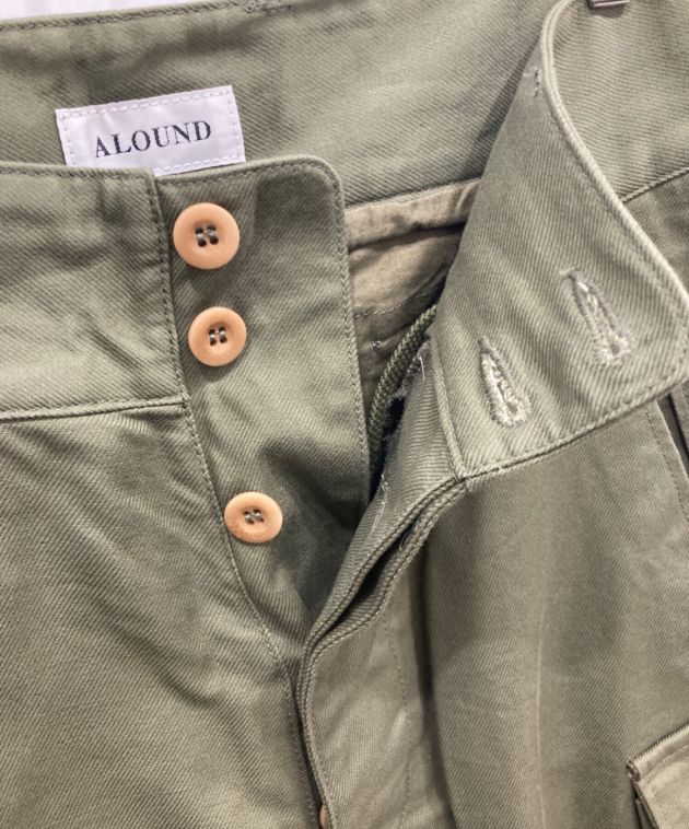 中古・古着通販】ALOUND (アラウンド) M-47カーゴパンツ オリーブ