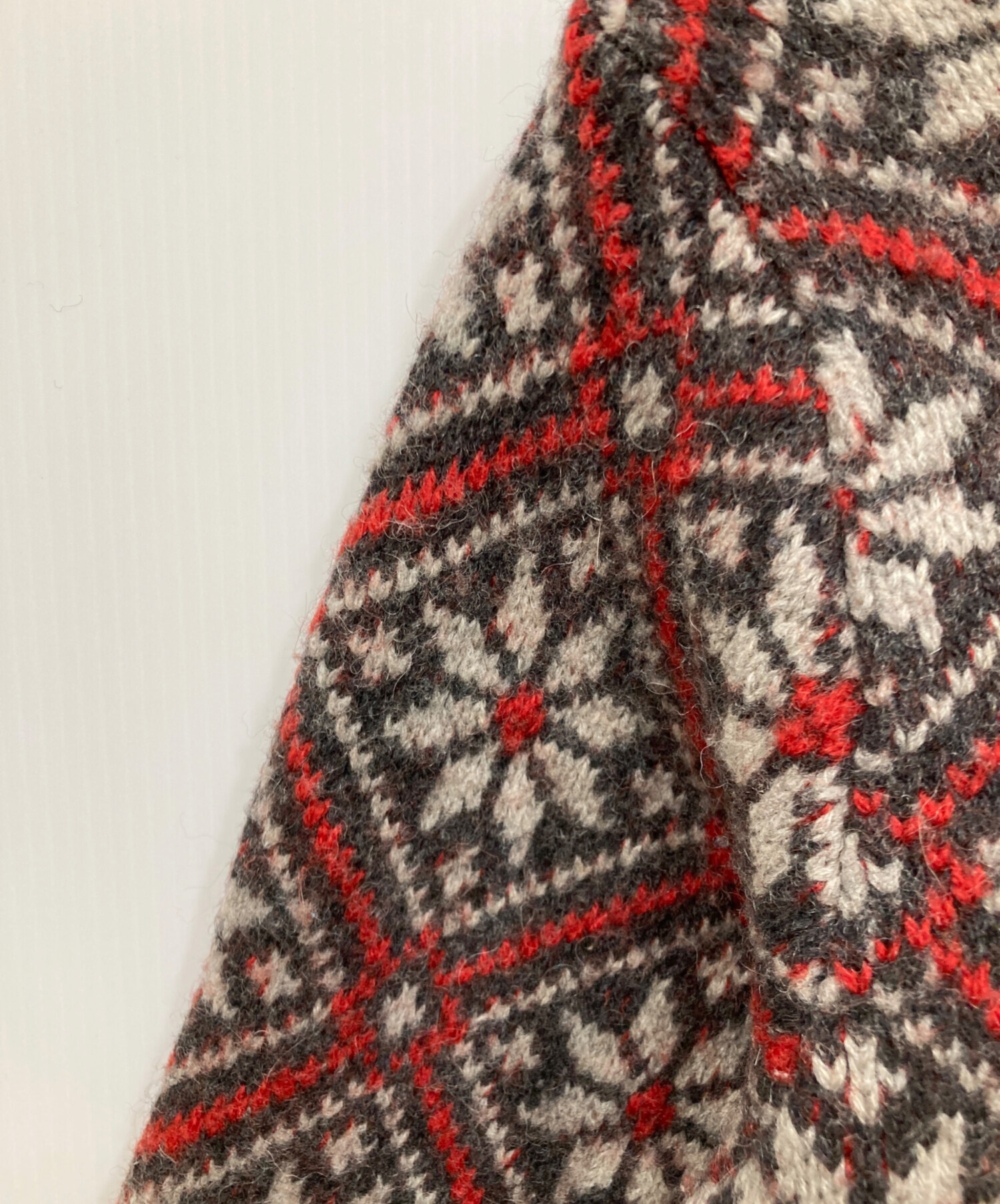 中古・古着通販】L.L.Bean (エルエルビーン) ノルディックジップニット 