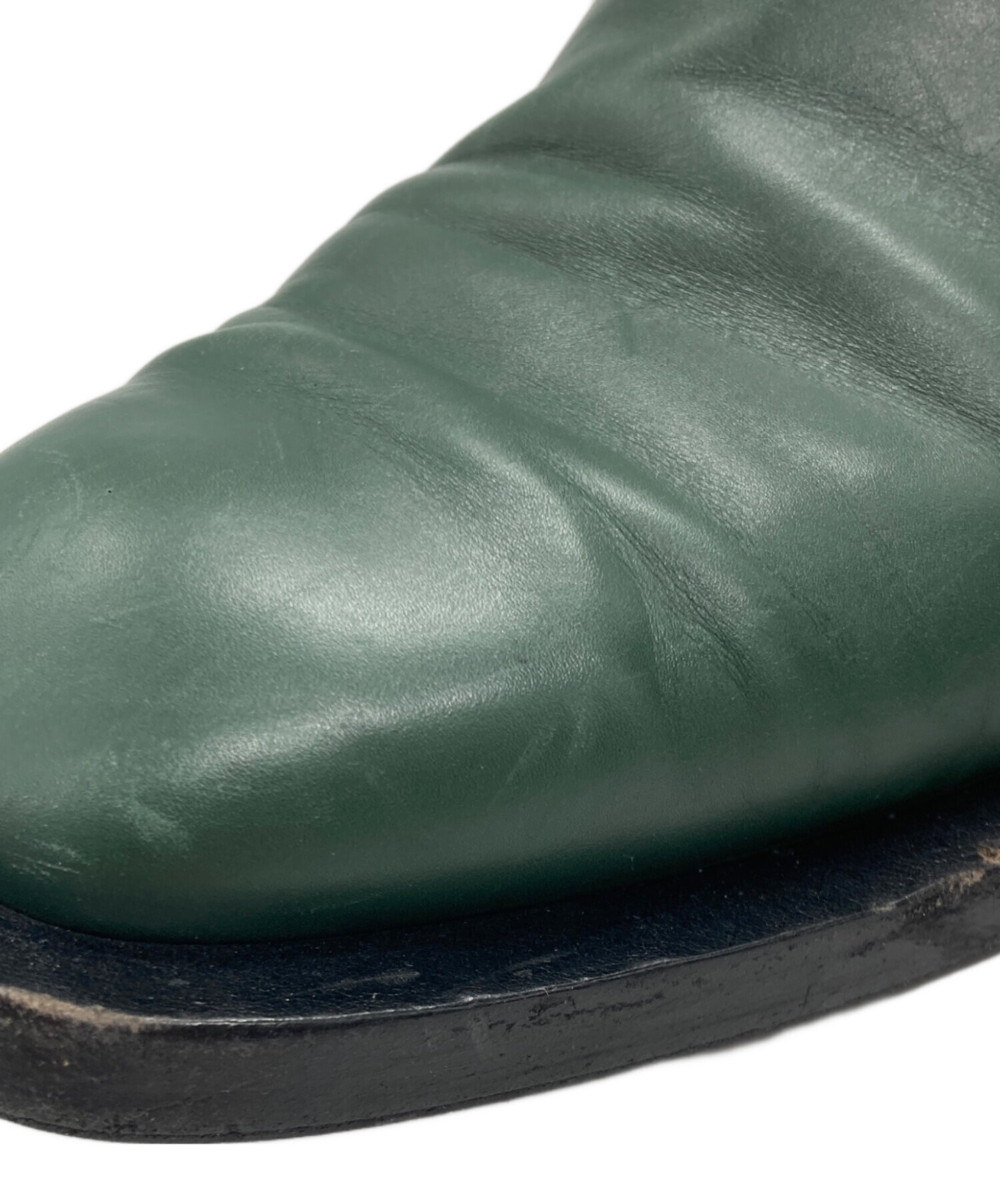 中古・古着通販】JIL SANDER (ジルサンダー) レザー フロントパネル