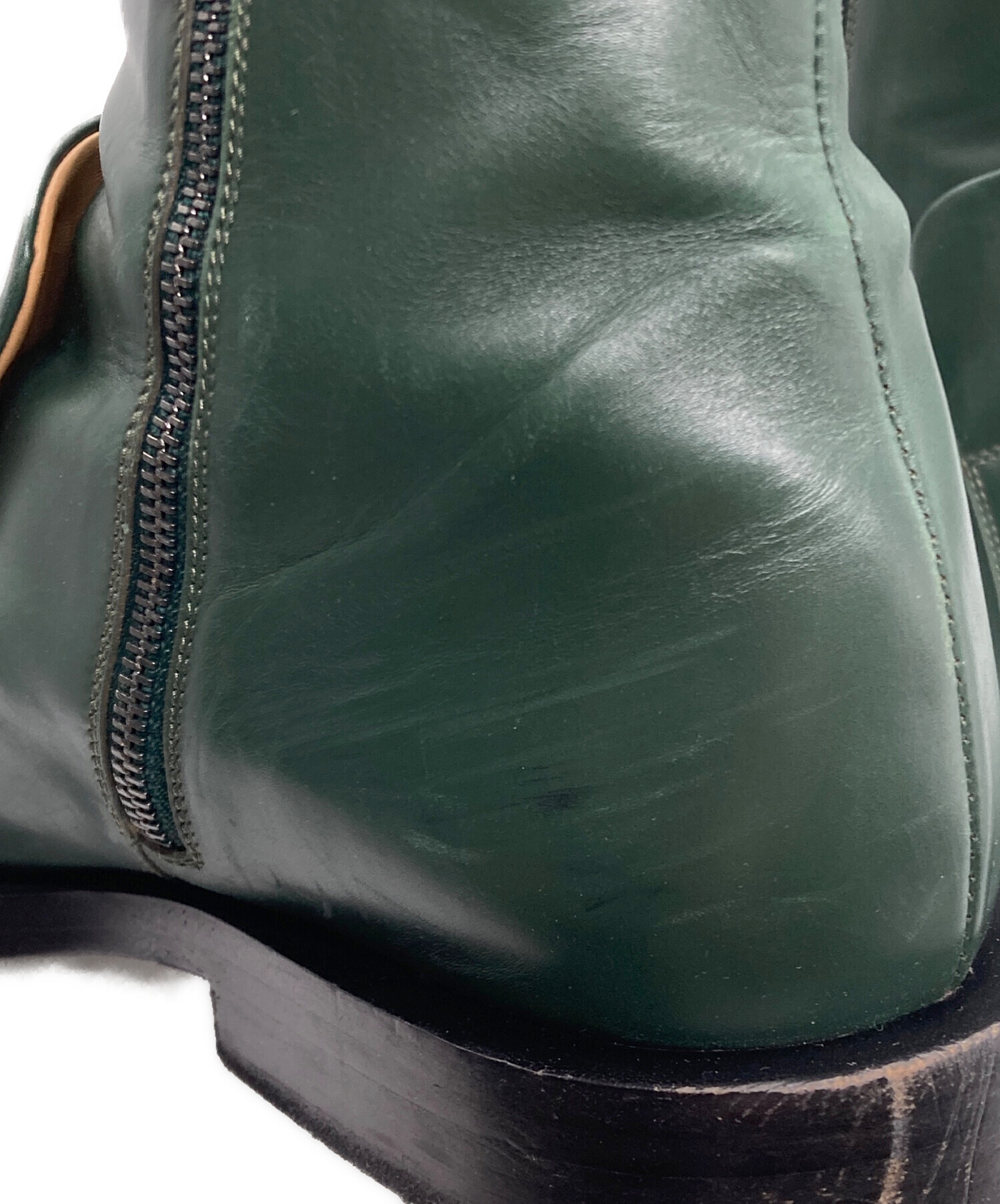 中古・古着通販】JIL SANDER (ジルサンダー) レザー フロントパネル