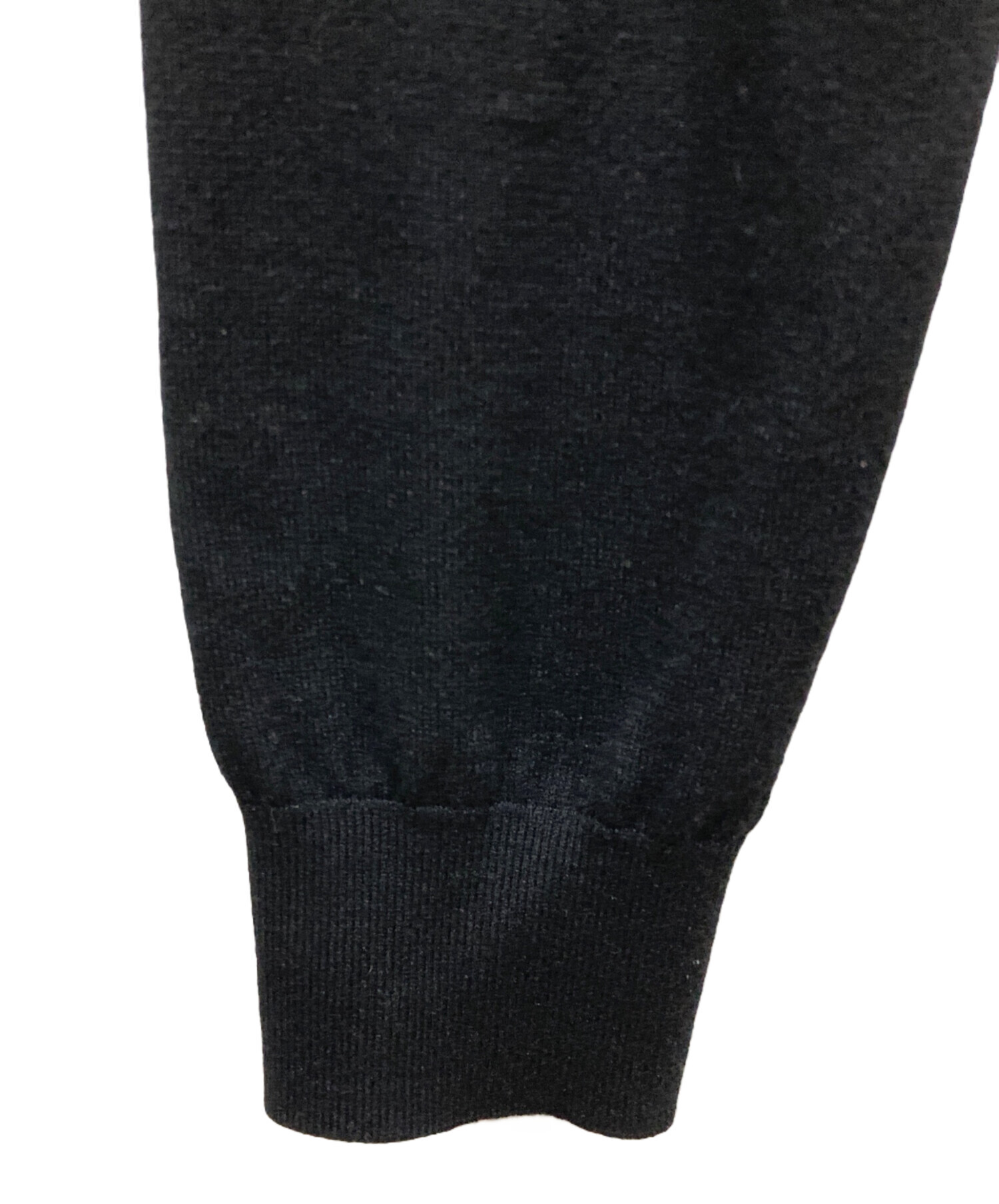 中古・古着通販】ENFOLD (エンフォルド) LAYERED CARDIGAN ブラック