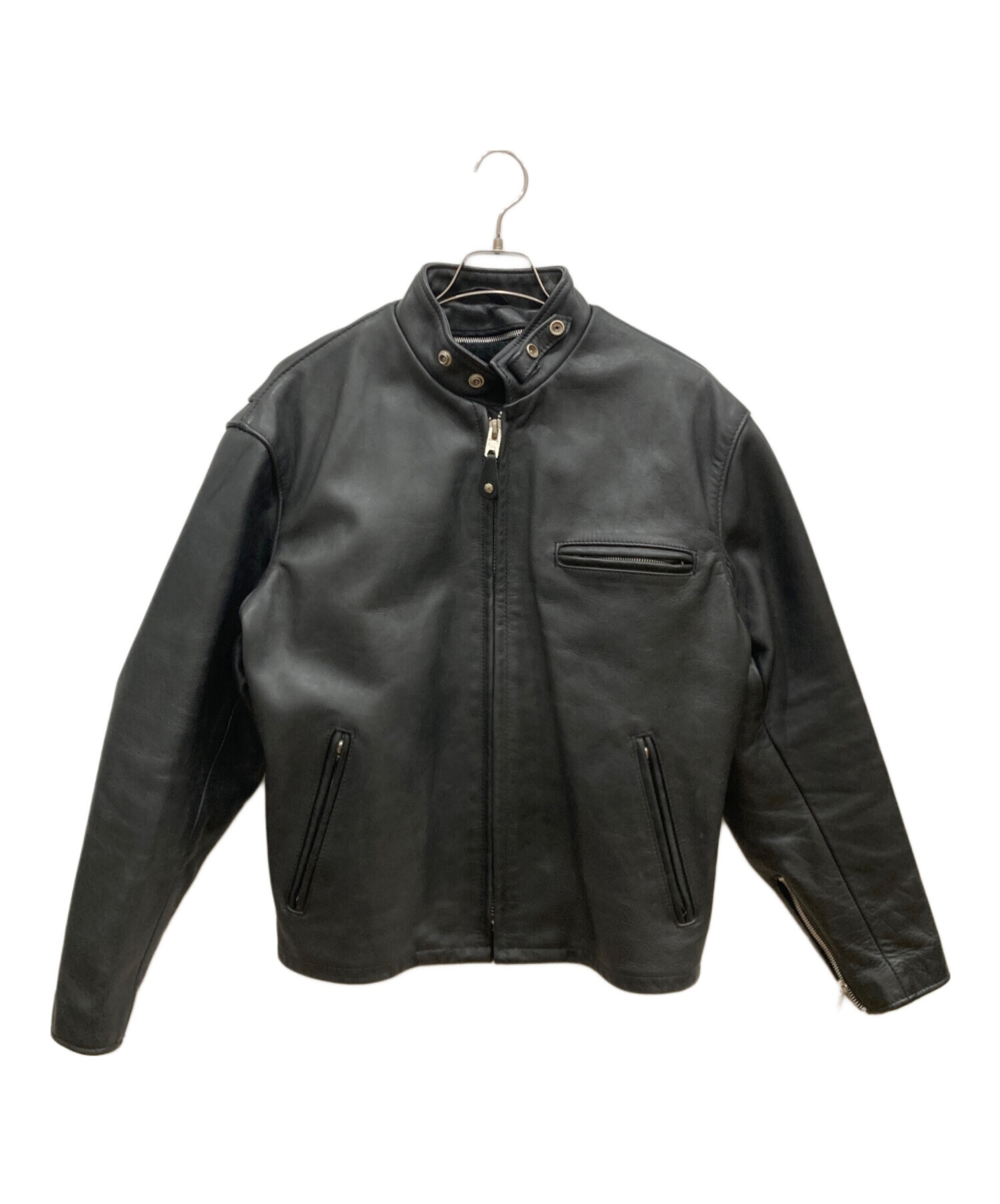 中古・古着通販】Schott (ショット) シングルライダースジャケット