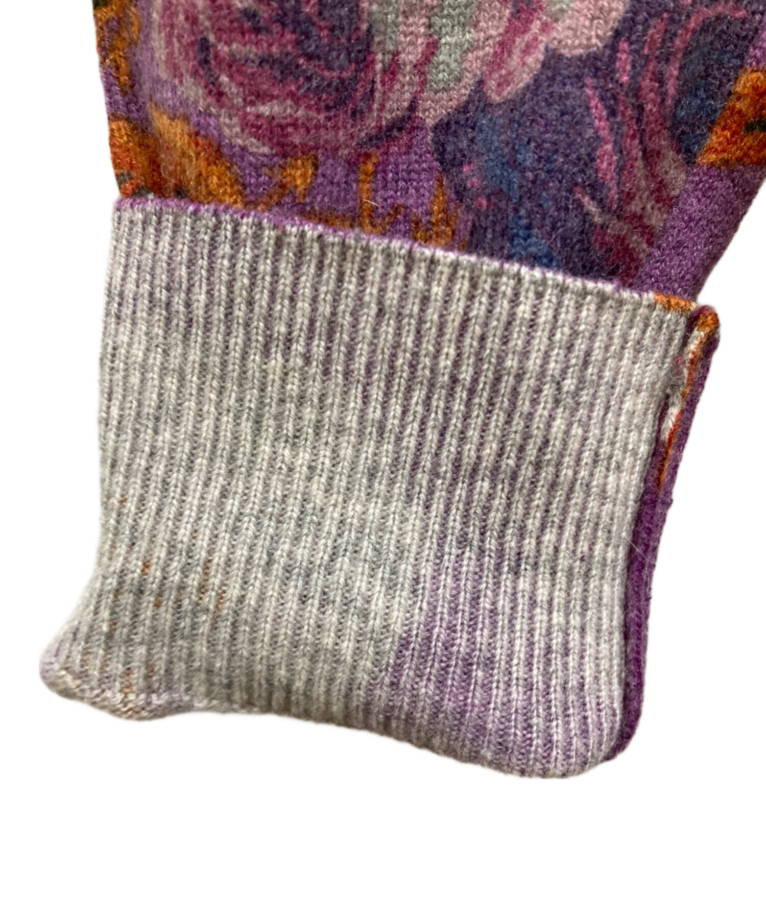 中古・古着通販】ETRO (エトロ) カシミヤブレンドタートルネックニット