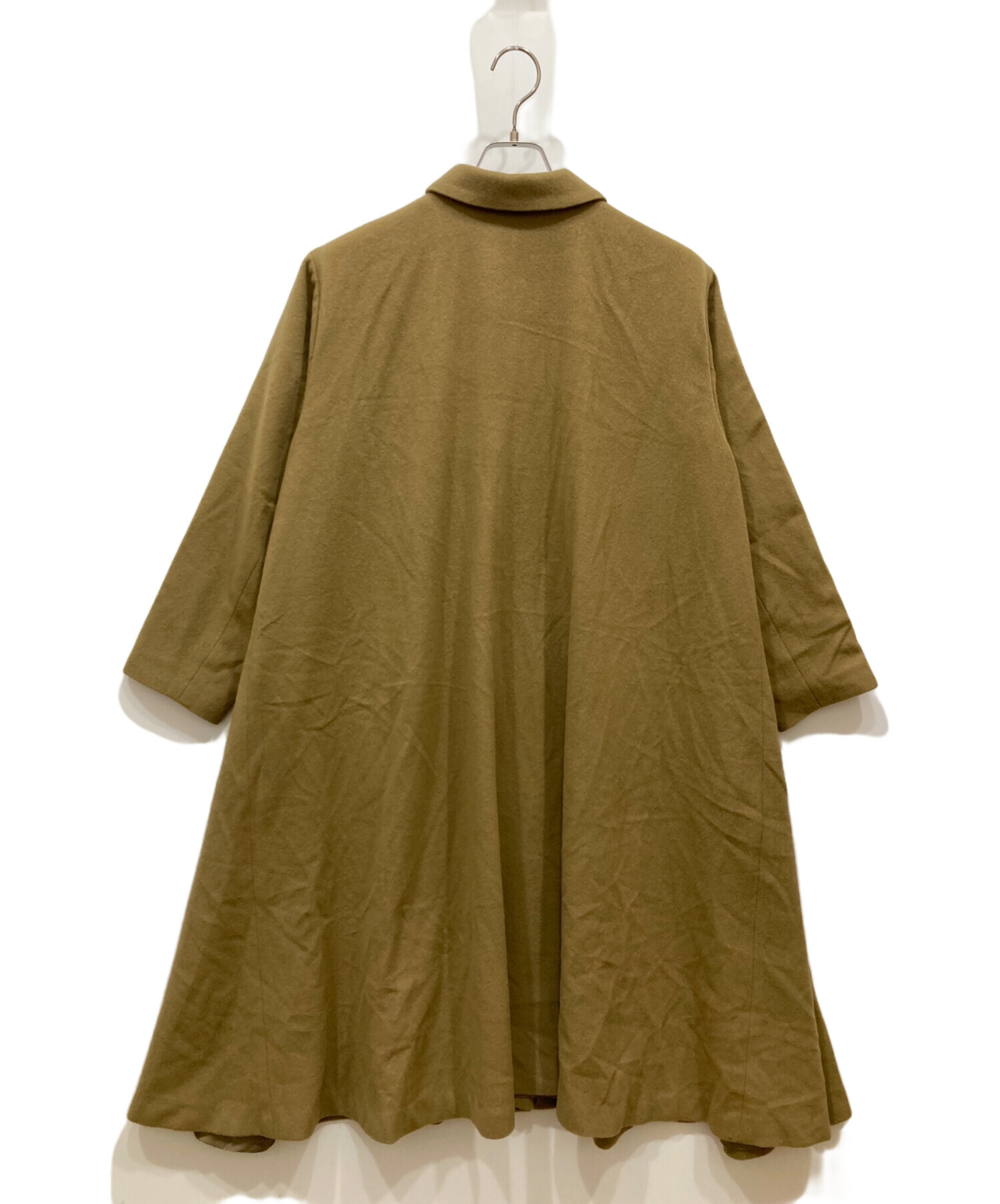 中古・古着通販】mizuiro-ind (ミズイロインド) ステンカラーコート