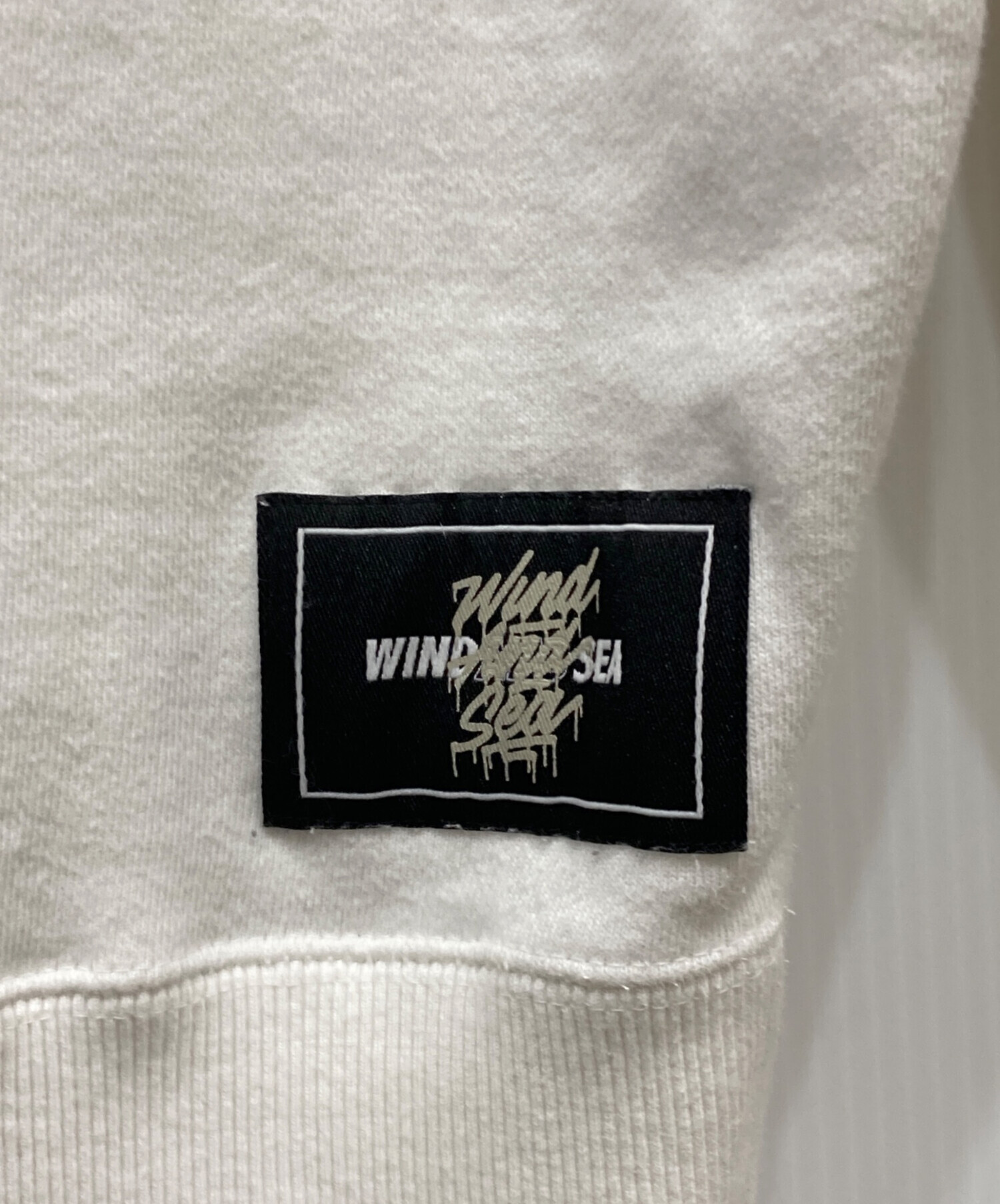 中古・古着通販】WIND AND SEA (ウィンダンシー) パーカー ホワイト