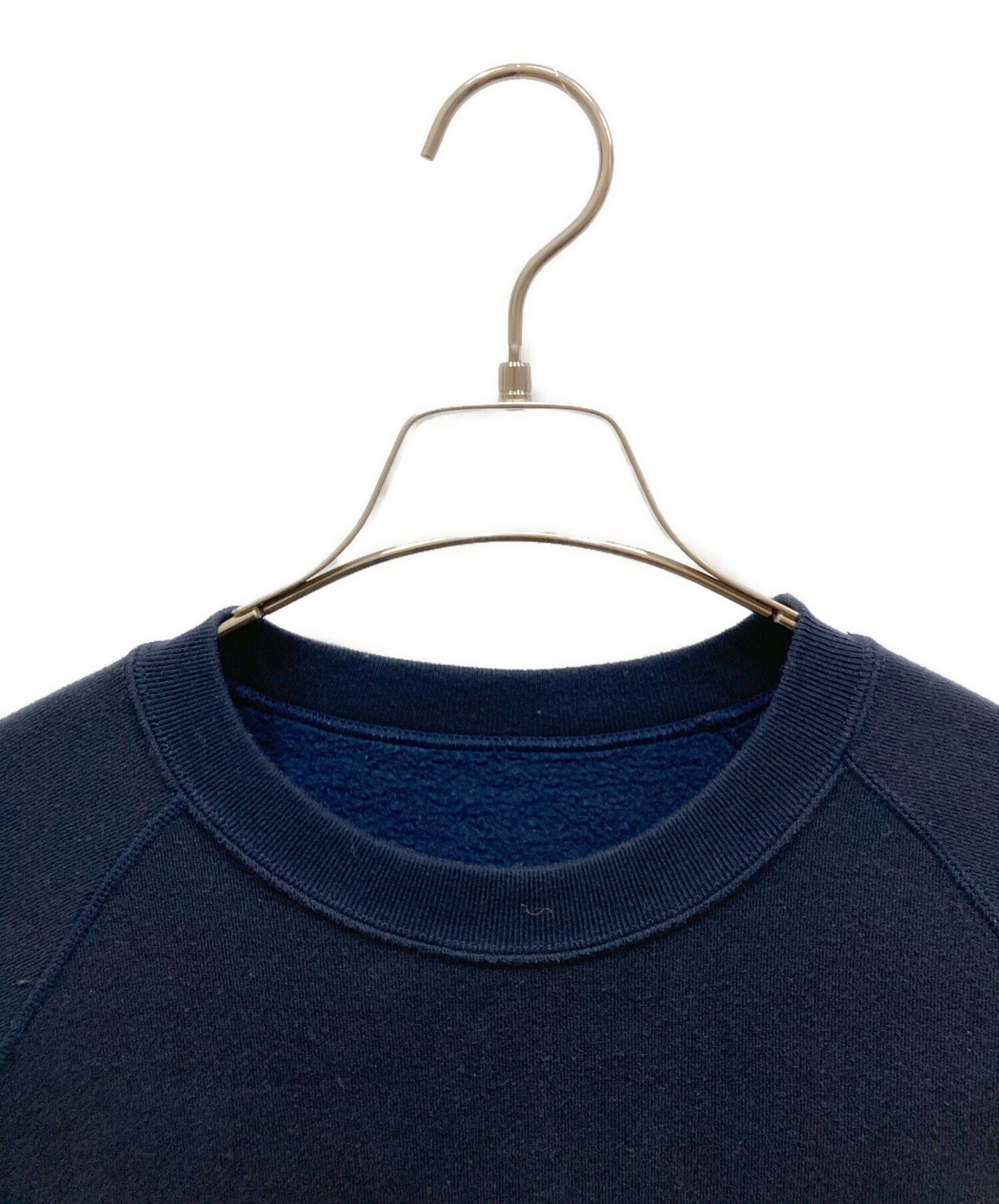 中古・古着通販】ENNOY (エンノイ) Sweat Crewneck ネイビー サイズ:Ⅼ 
