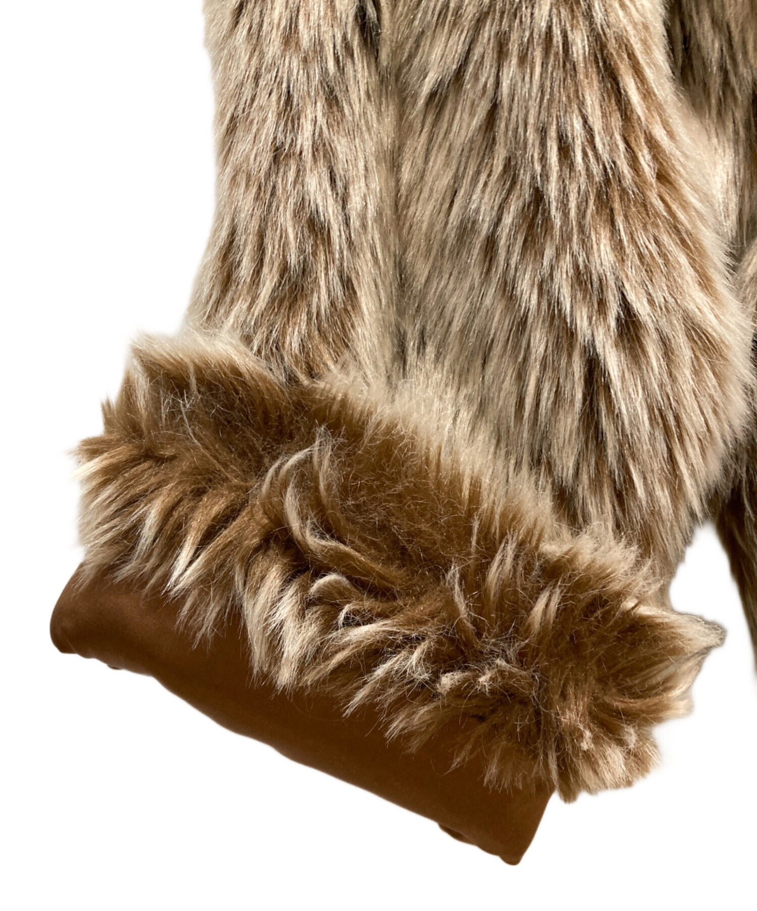 中古・古着通販】UGG (アグ) Kali Faux Fur Jacket ブラウン サイズ:S