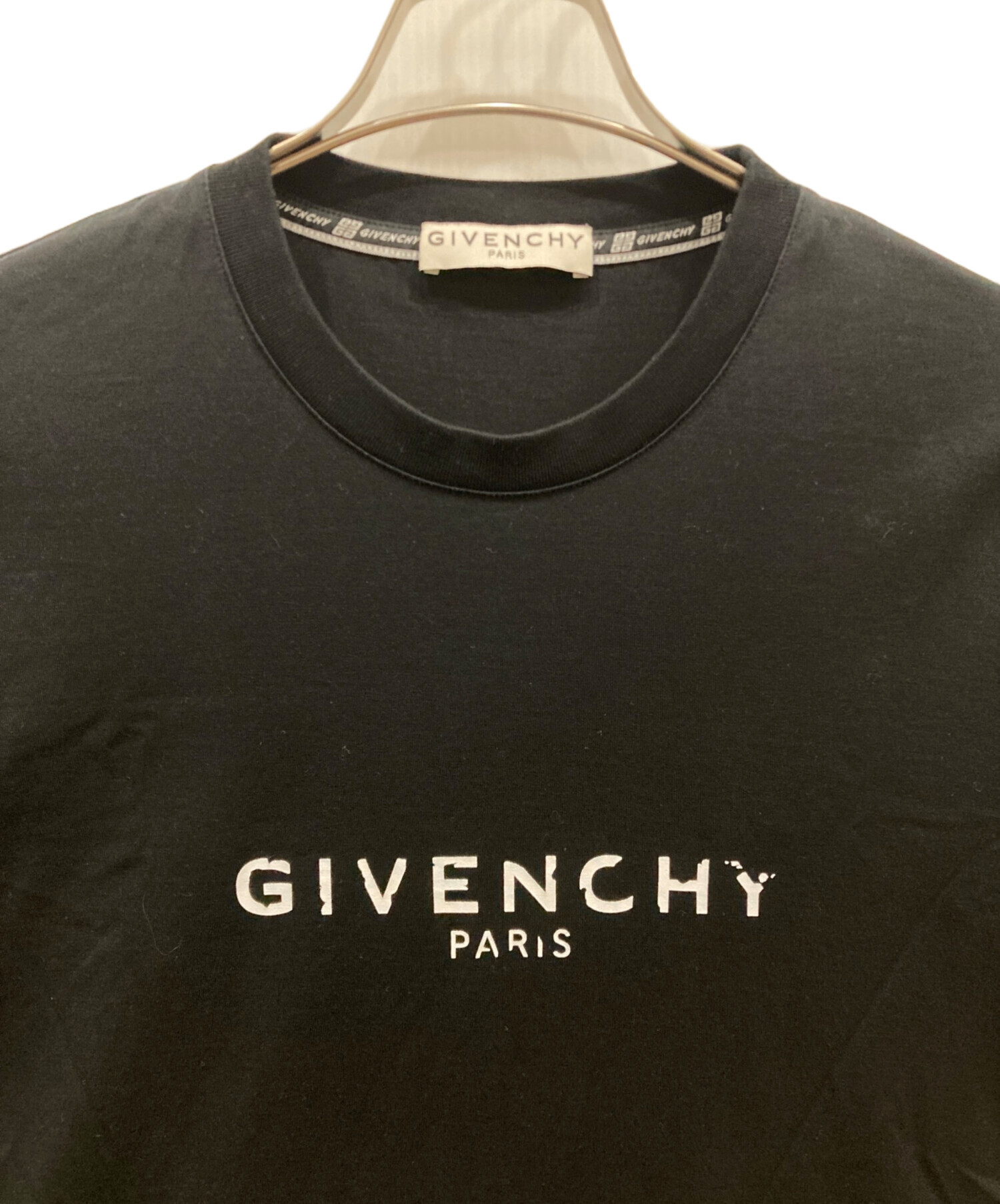 中古・古着通販】GIVENCHY (ジバンシィ) ヴィンテージエフェクトロゴT 