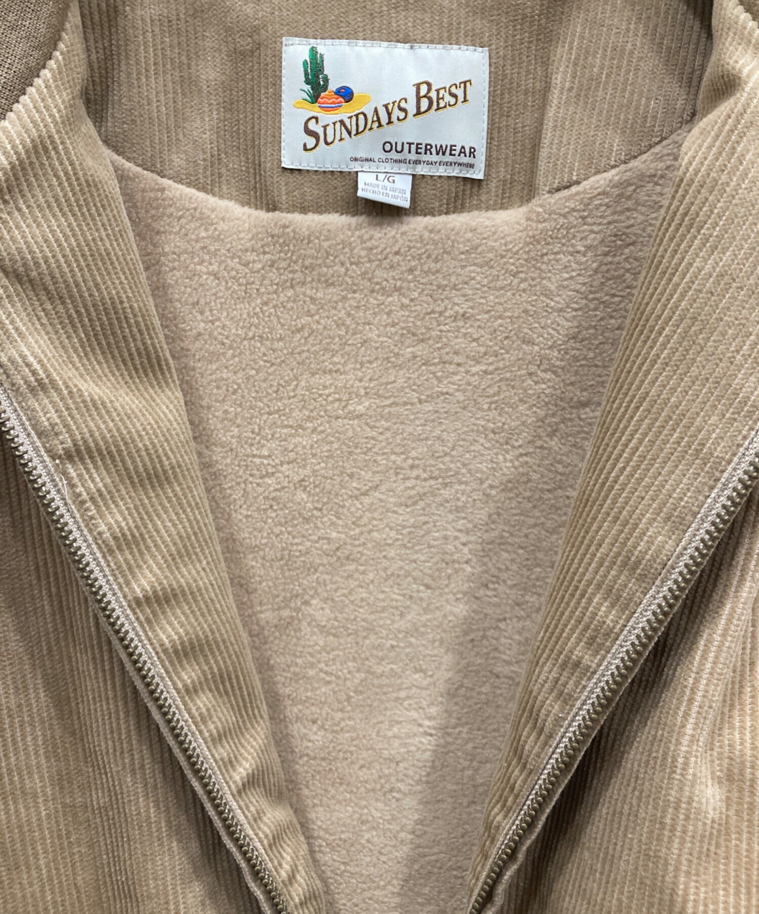 中古・古着通販】SUNDAYS BEST (サンデイズベスト) HARRINGTON JACKET