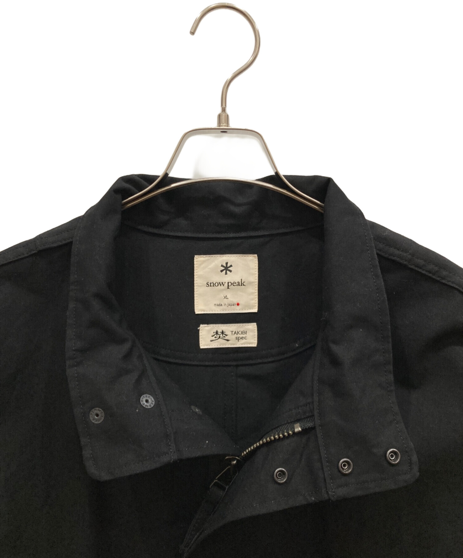 中古・古着通販】snow peak (スノーピーク) TAKIBI Canvas Coat XL 中古・古着通販】snow peak (スノーピーク) TAKIBI Canvas Coat XL