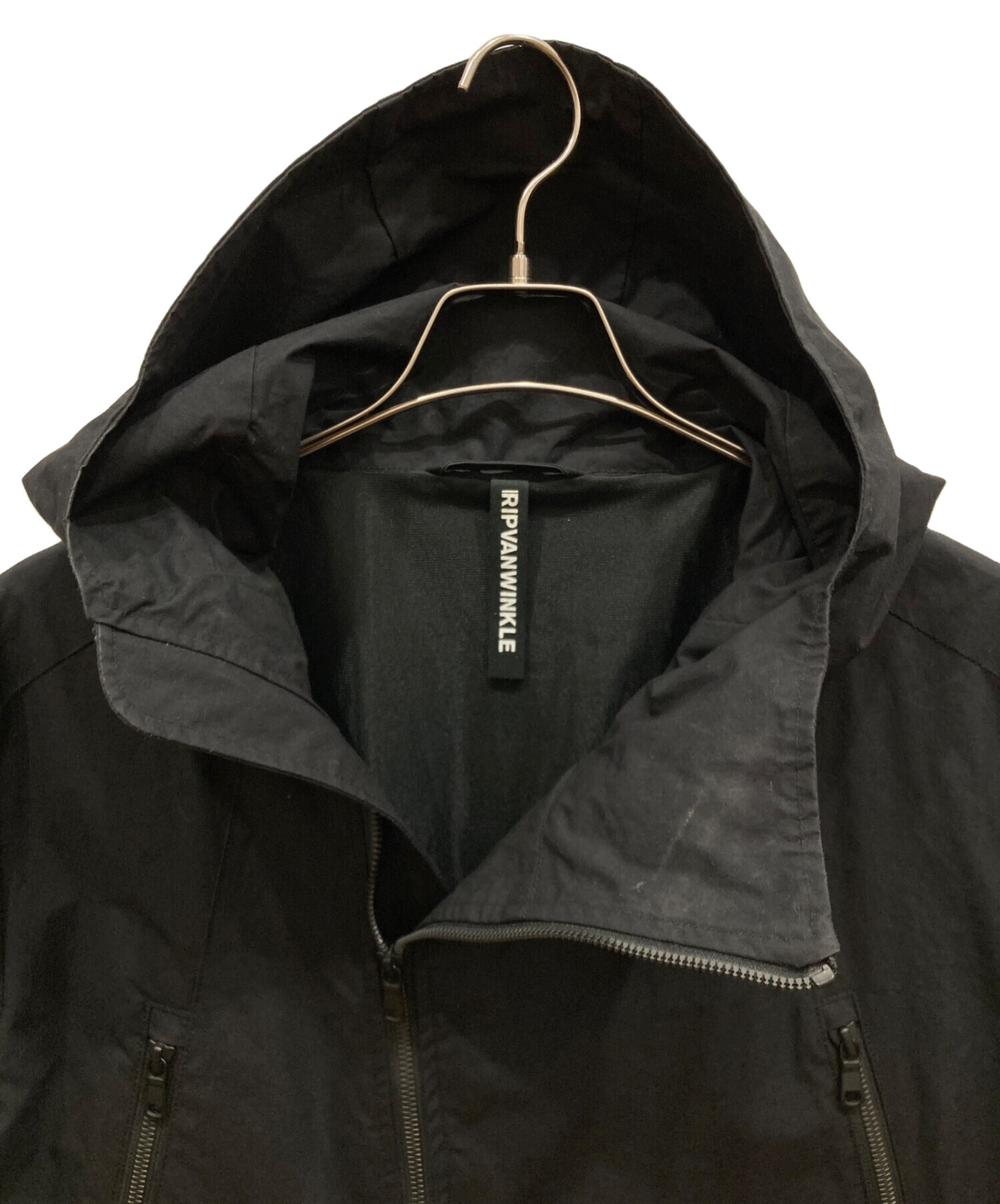 【美品】ripvanwinkle RW319 タクティカルフーディ ブラック 美品】ripvanwinkle RW319 タクティカルフーディ ブラック