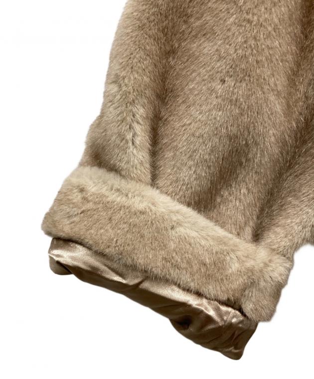 SLOBE IENA Mink Fake fur Coat ベージュ Mink Fake fur Coat | スローブ イエナ(SLOBE IENA) | マルイ