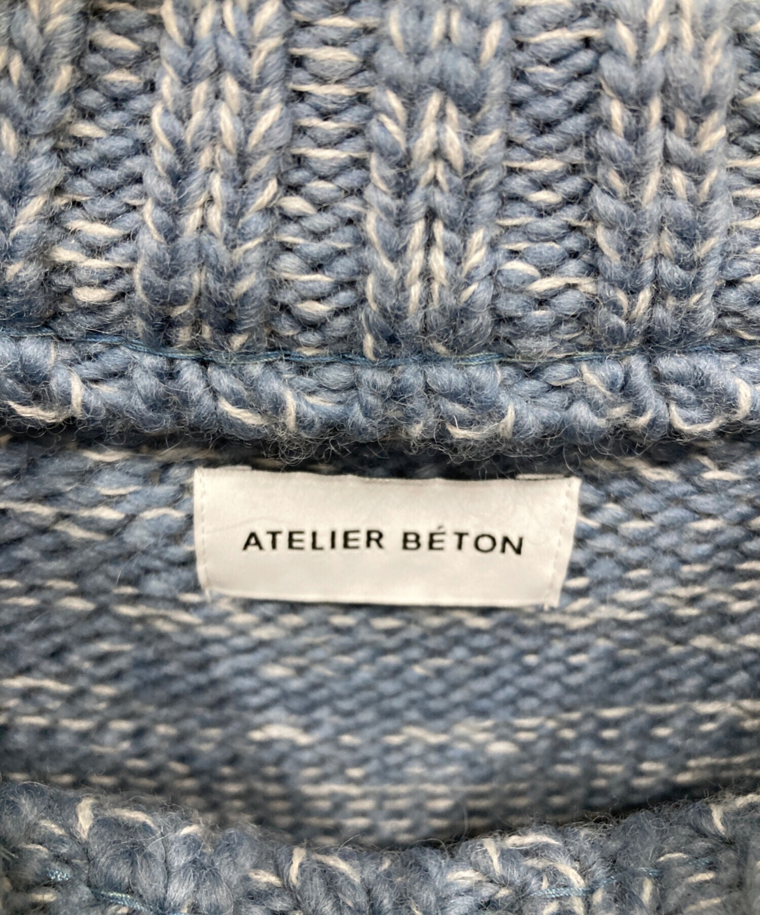 中古・古着通販】ATELIER BETON (アトリエベトン) オーバーニット