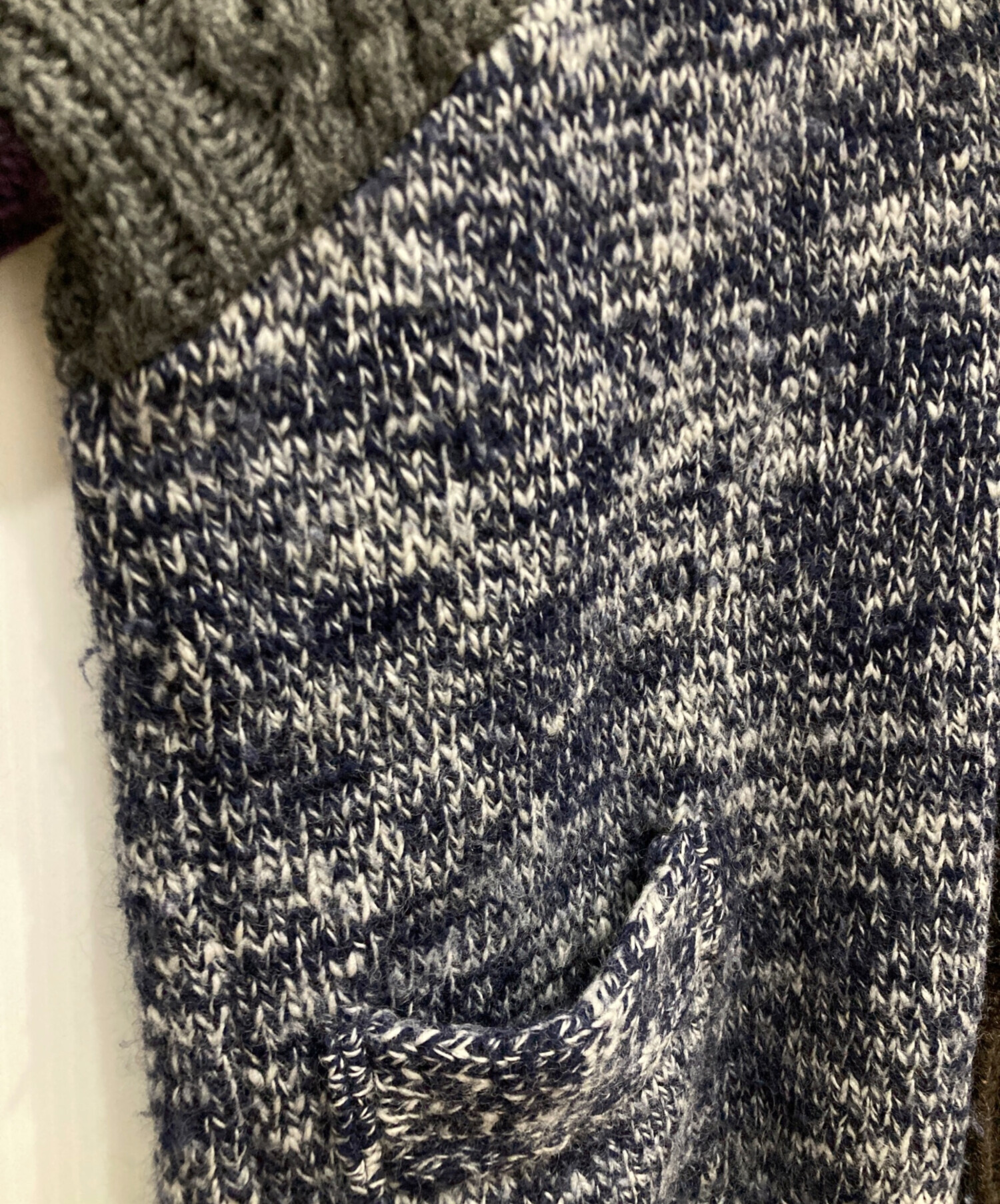 中古・古着通販】KOLOR (カラー) 再構築クレイジーパッチワークニット 
