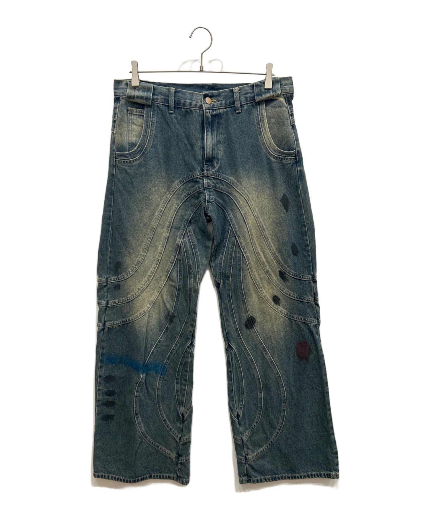 中古・古着通販】FAIR FOCUS (フェアフォーカス) Washed Wave Denim