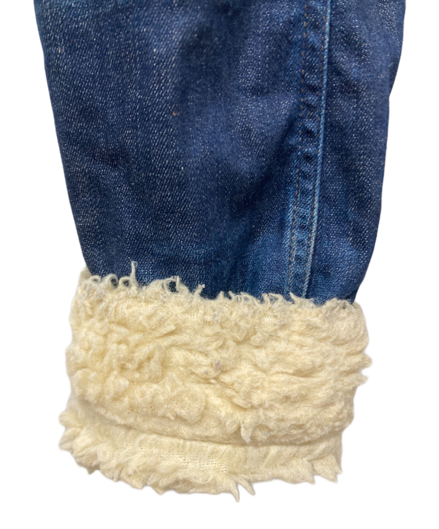 中古・古着通販】DIESEL (ディーゼル) 00'sボアデニムジャケット