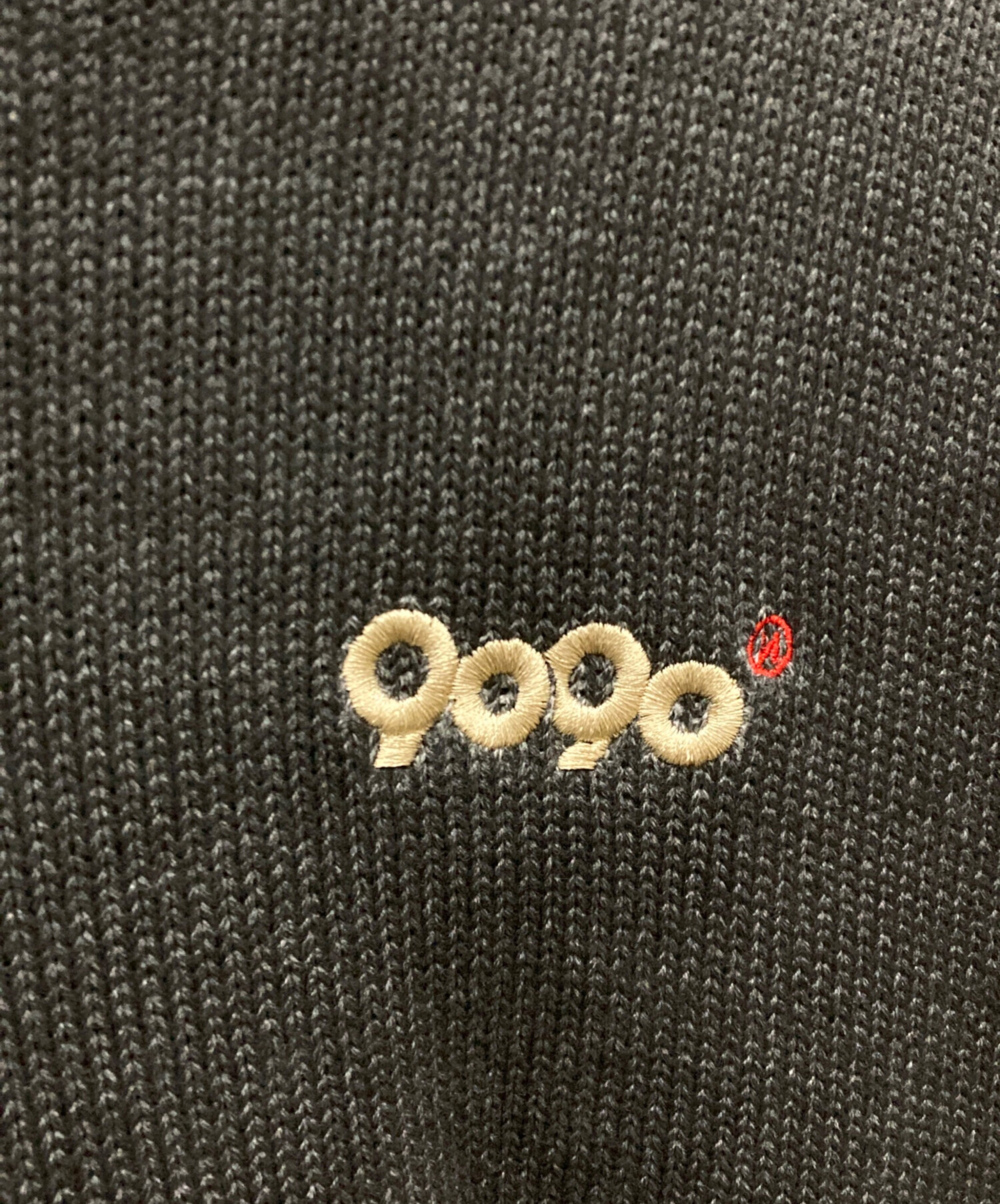 中古・古着通販】9090 (9090) OG Logo Boro Crewneck Knit グレー 