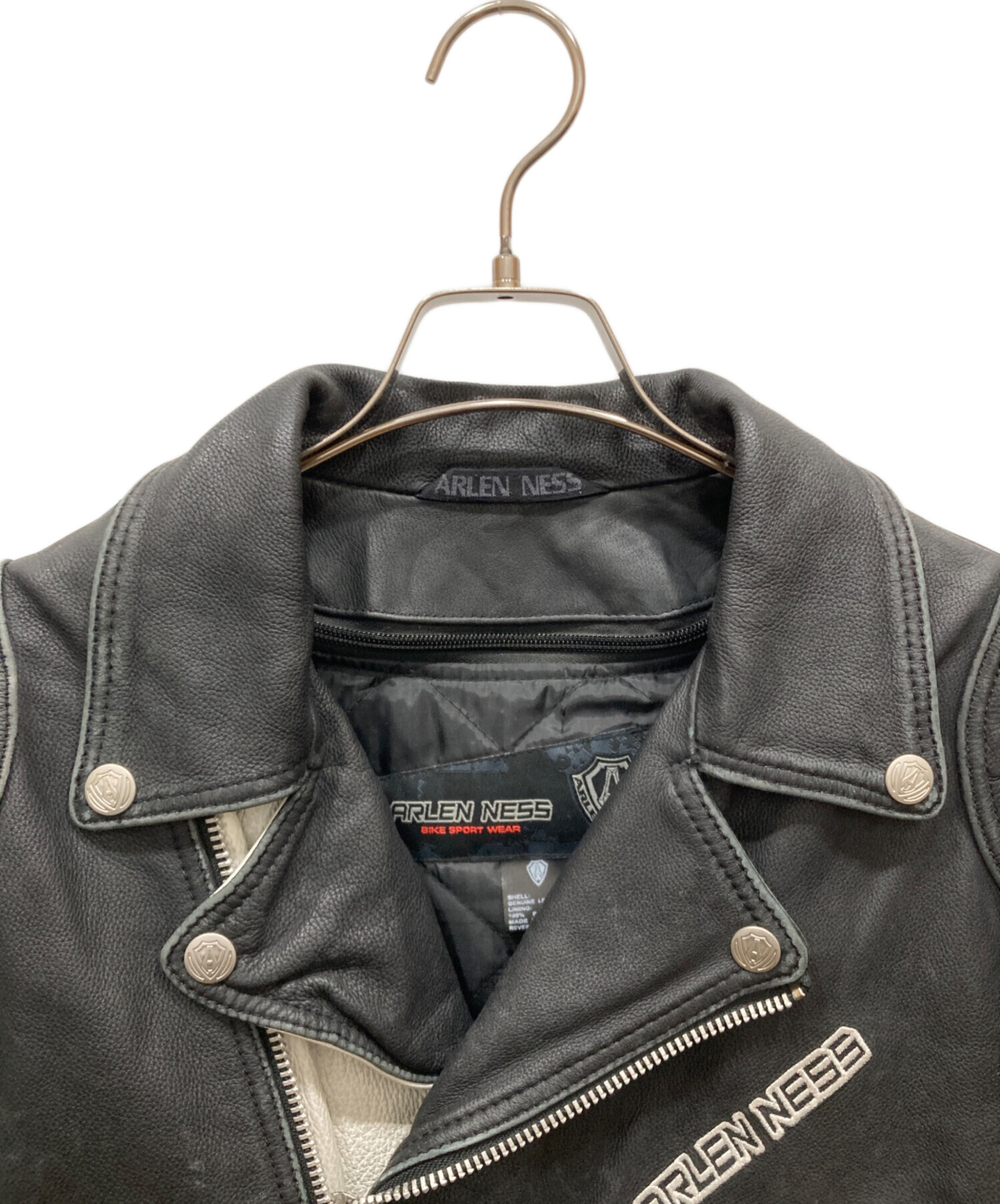 中古・古着通販】ARLEN NESS (アレンネス) ダブルライダースレザー